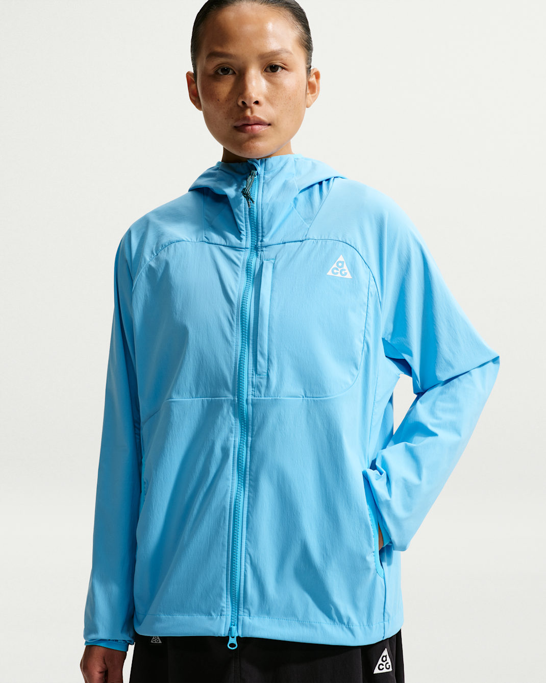 ACG Five Towers Women's UV Protection Jacket - Baltic Blue/Baltic Blue/Black/Summit White