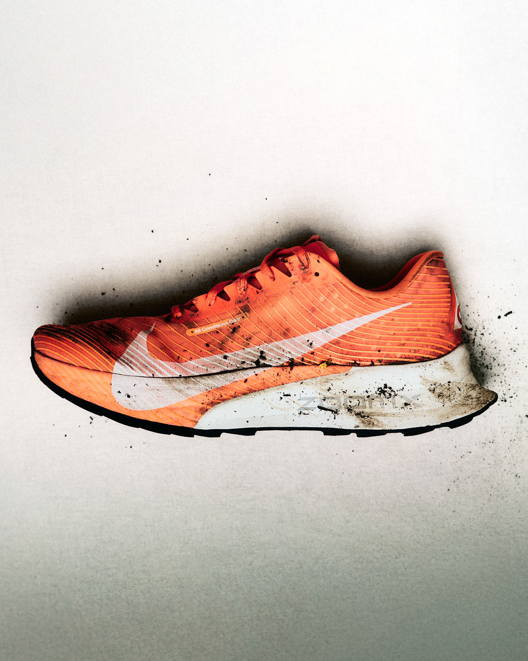 Nike ACG Ultrafly Trail-Racing Shoes - Hyper Crimson/Total Orange/Vivid Purple/White
