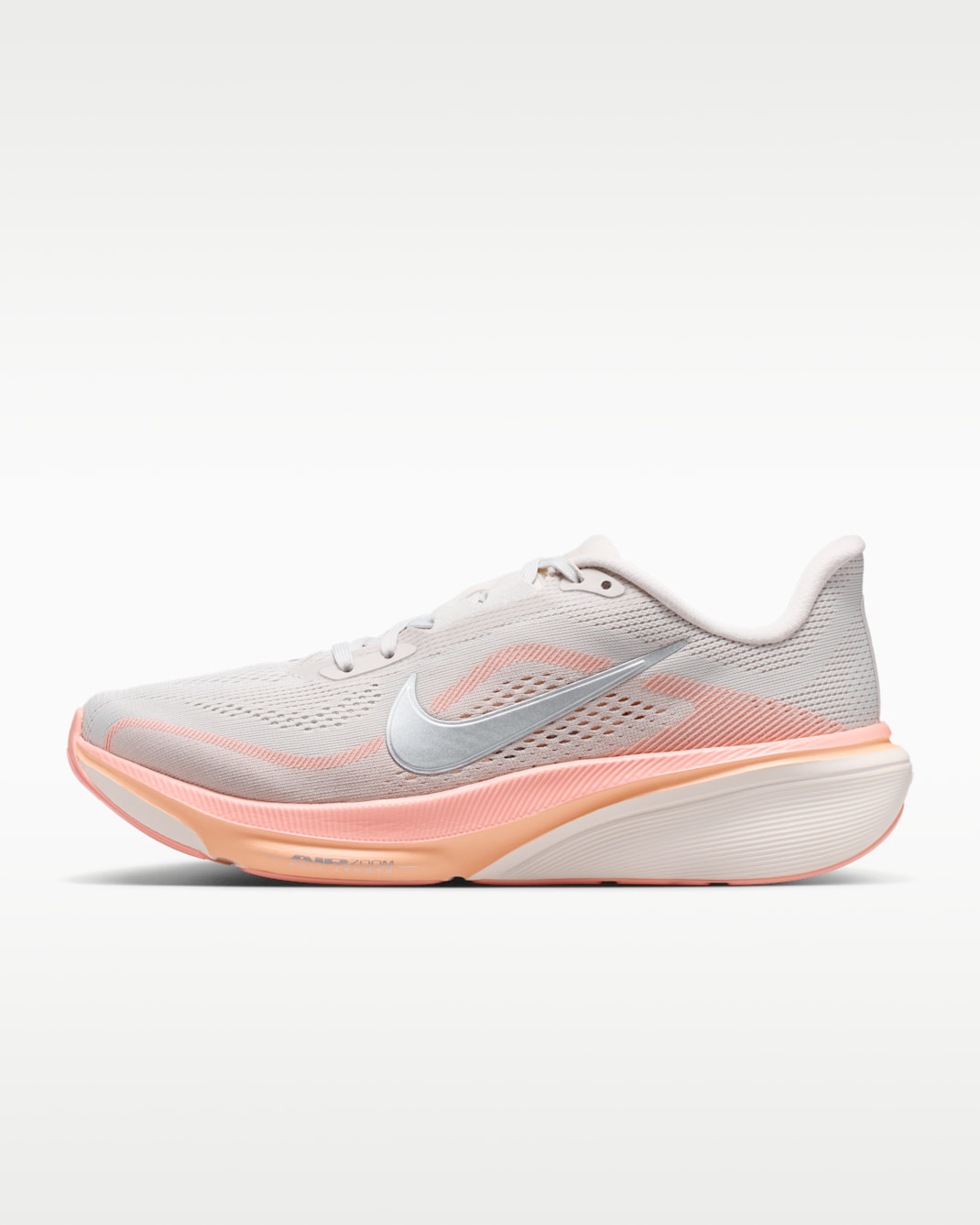 Nike Pegasus 42 Women's Road-Running Shoes - Light Bone/Arctic Orange/Chalk/Metallic Silver