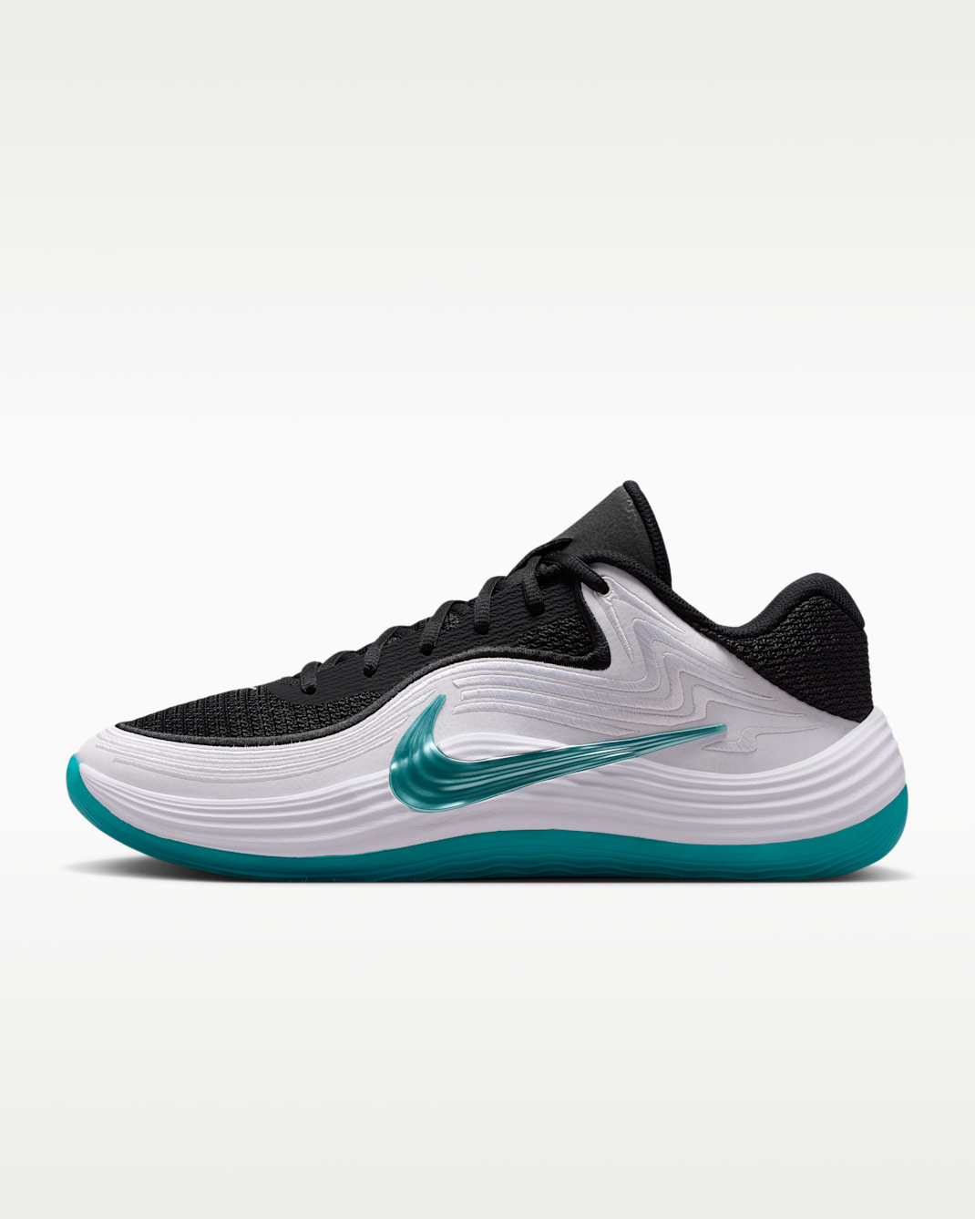 Nike Precision 8 Low Men's Basketball Shoes - Black/White/Dusty Cactus/Dusty Cactus