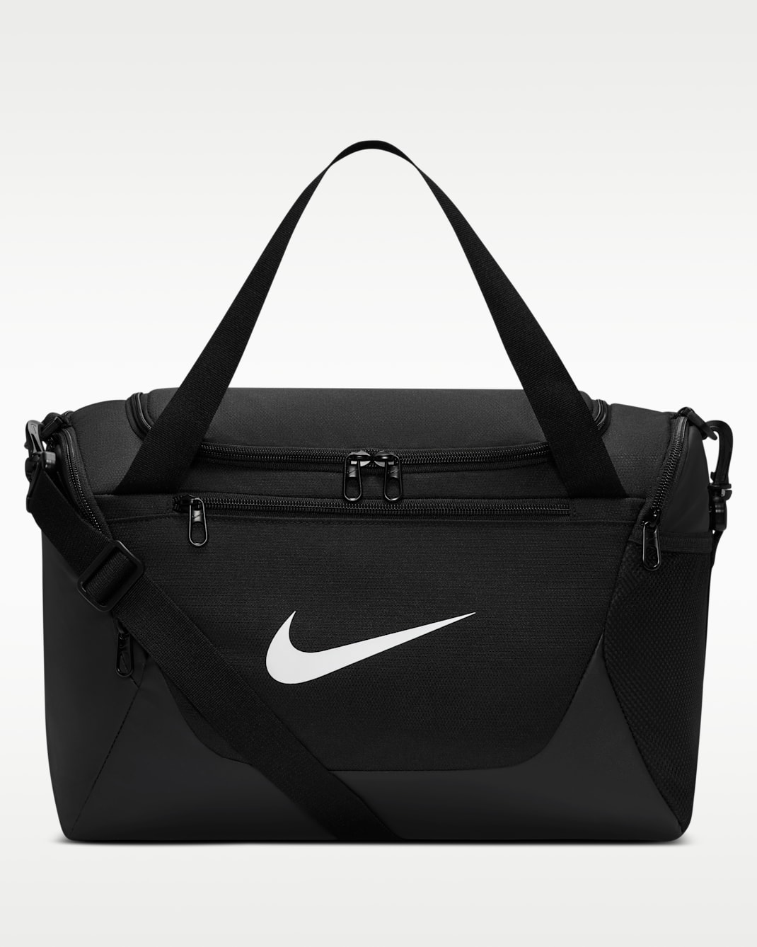 Nike Brasilia Training Duffel Bag (Extra Small, 24L) - Black/Black/White