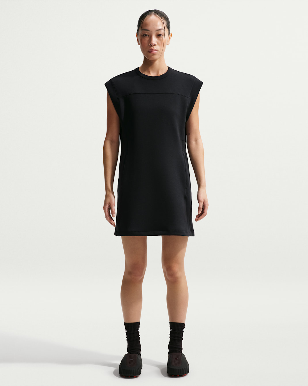 Nike 24.7 ImpossiblySoft Women's Dri-FIT Dress - Black/Black/Dark Smoke Grey