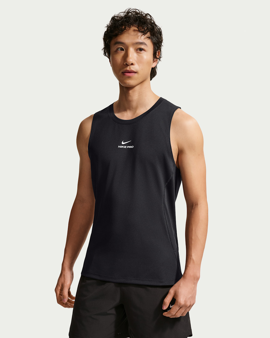 Nike Pro Men's Dri-FIT Training Tank - Black/White