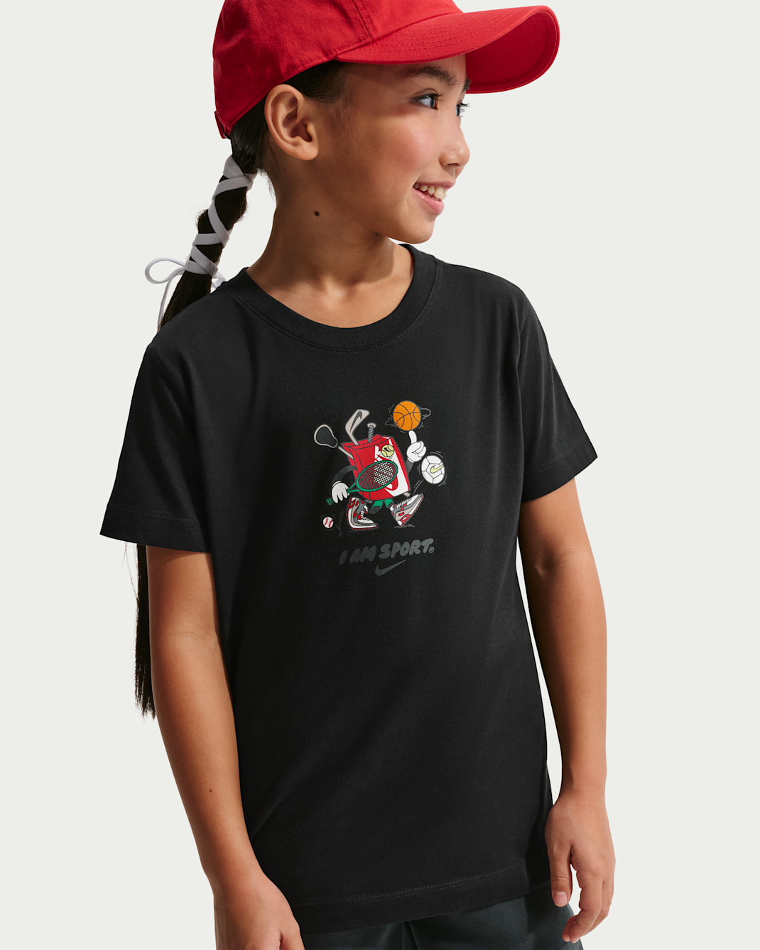 Nike Sportswear Older Kids' T-Shirt - Black