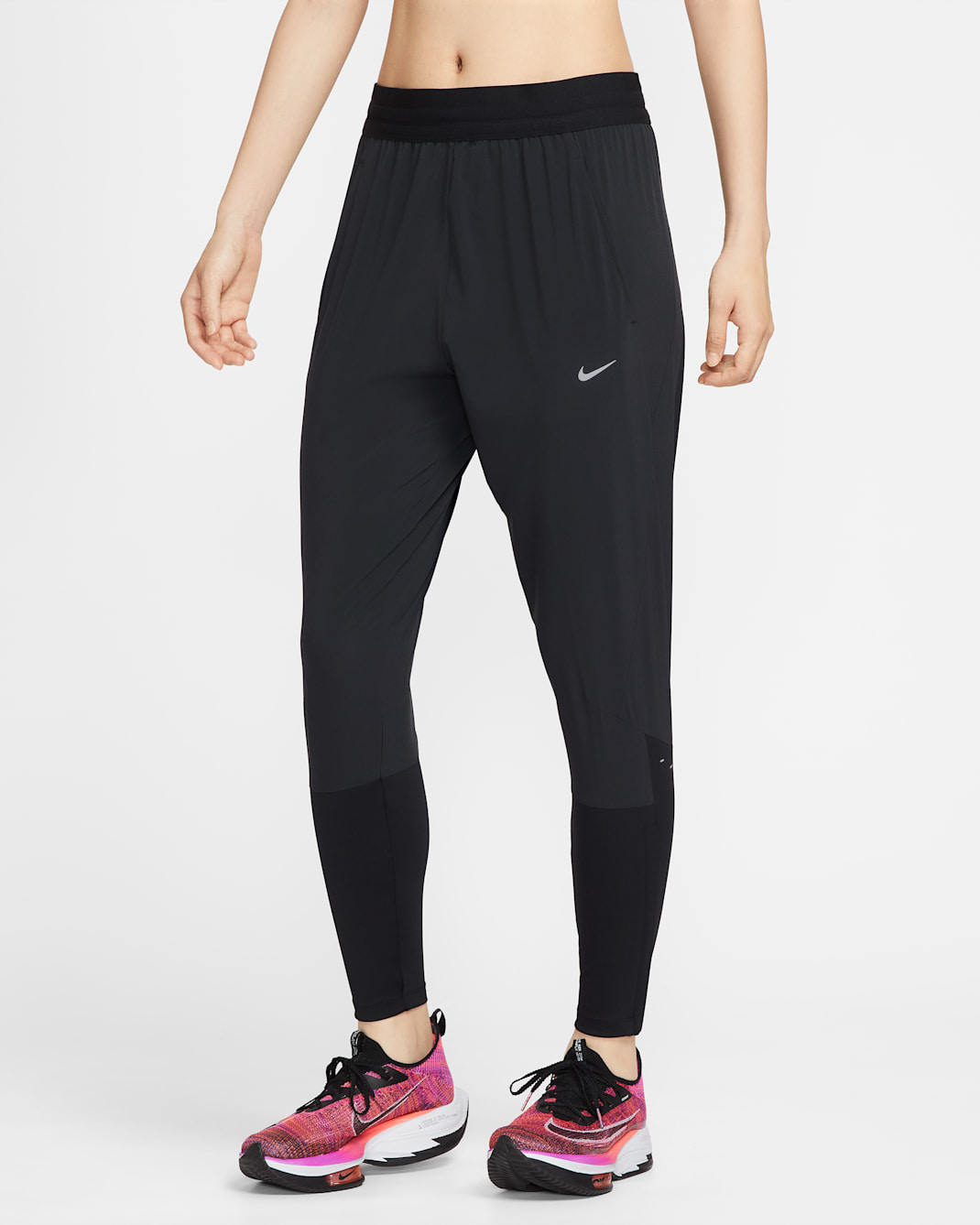 Nike Swift Women's Dri-FIT Mid-Rise Running Trousers - Black