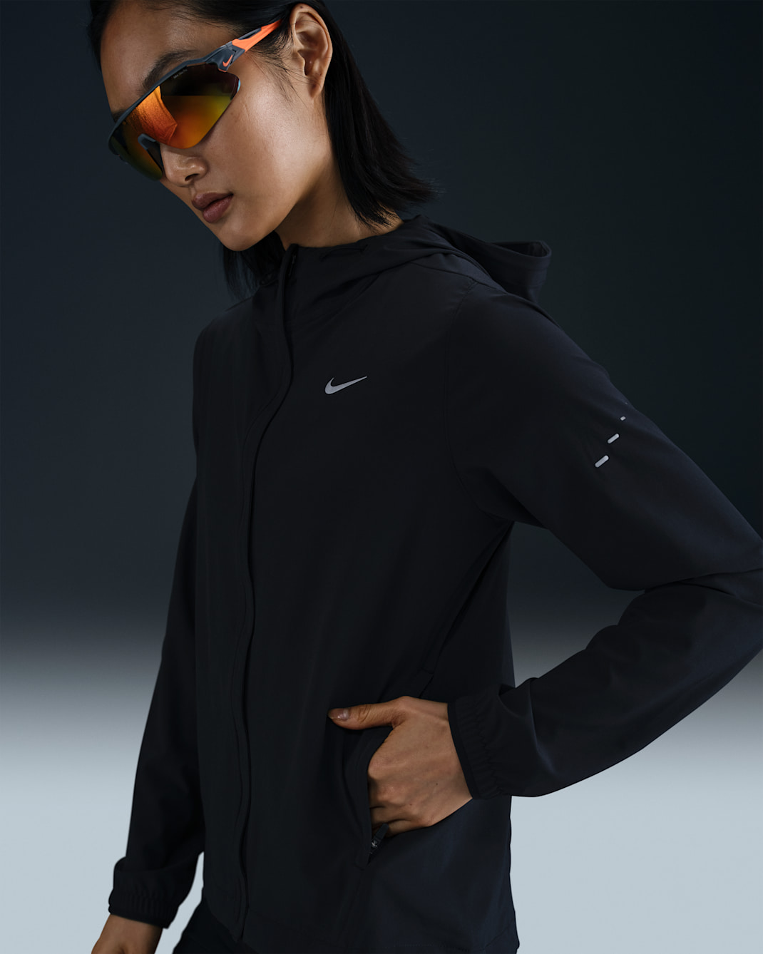 Nike Swift Women's Repel Packable Running Jacket - Black