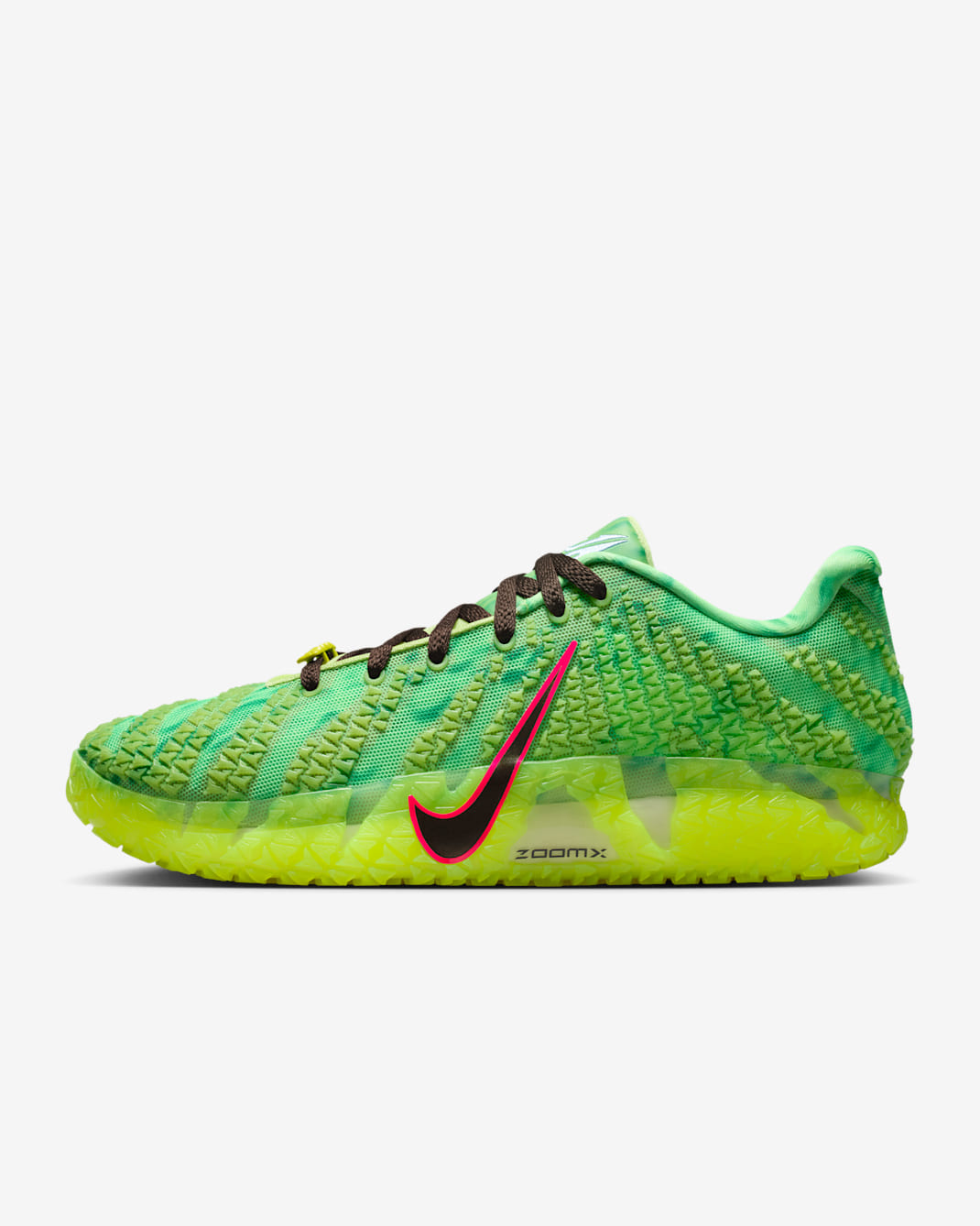 Ja 3 "Spooky Season" EP Basketball Shoes - Light Lemon Twist/Hemp/Bright Crimson/Black