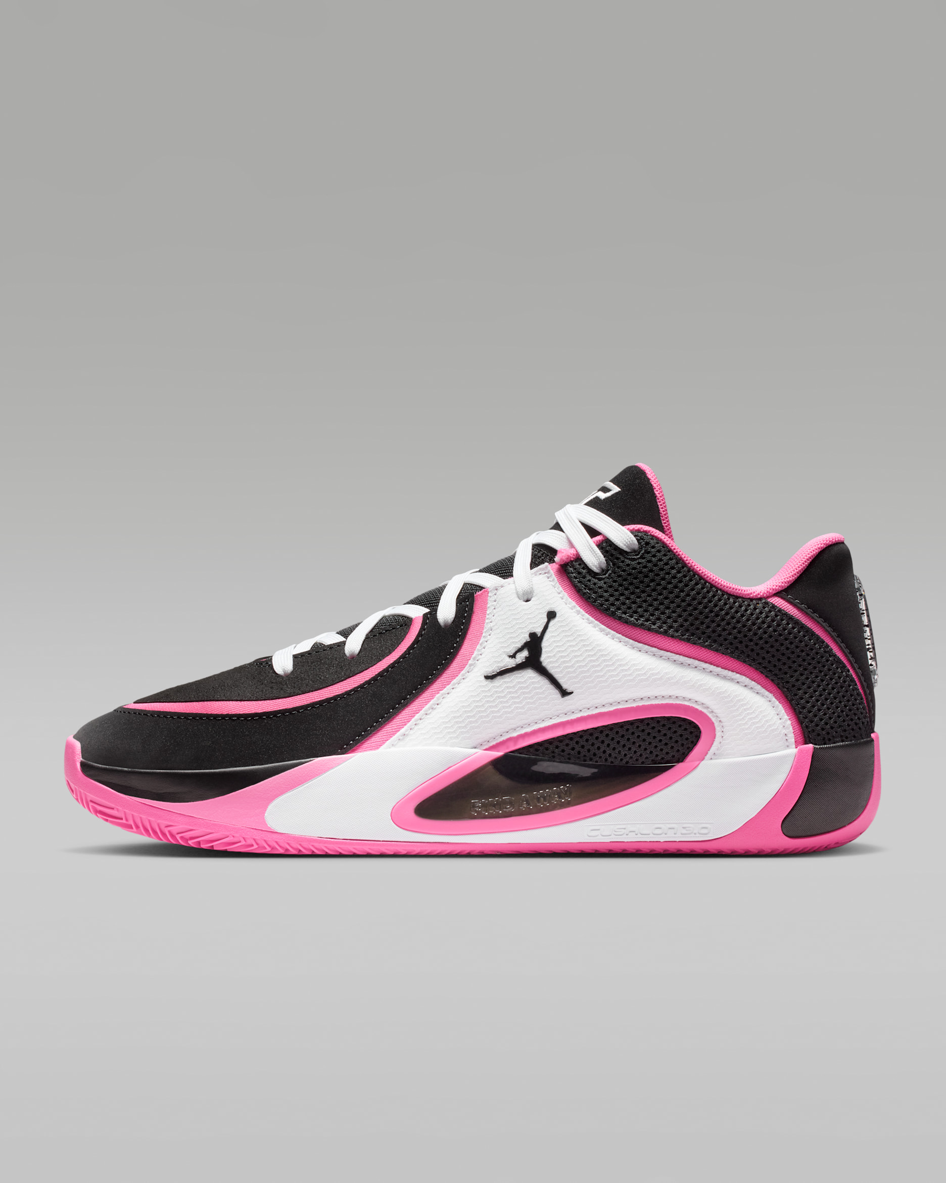 Tatum 4 PF Basketball Shoes - Black/White/Pinksicle