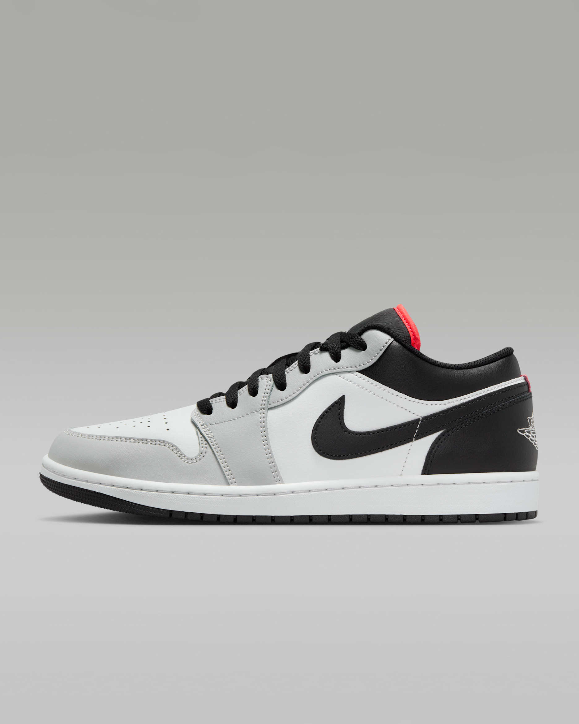 Air Jordan 1 Low Men's Shoes - Neutral Grey/Summit White/Infrared 23/Black