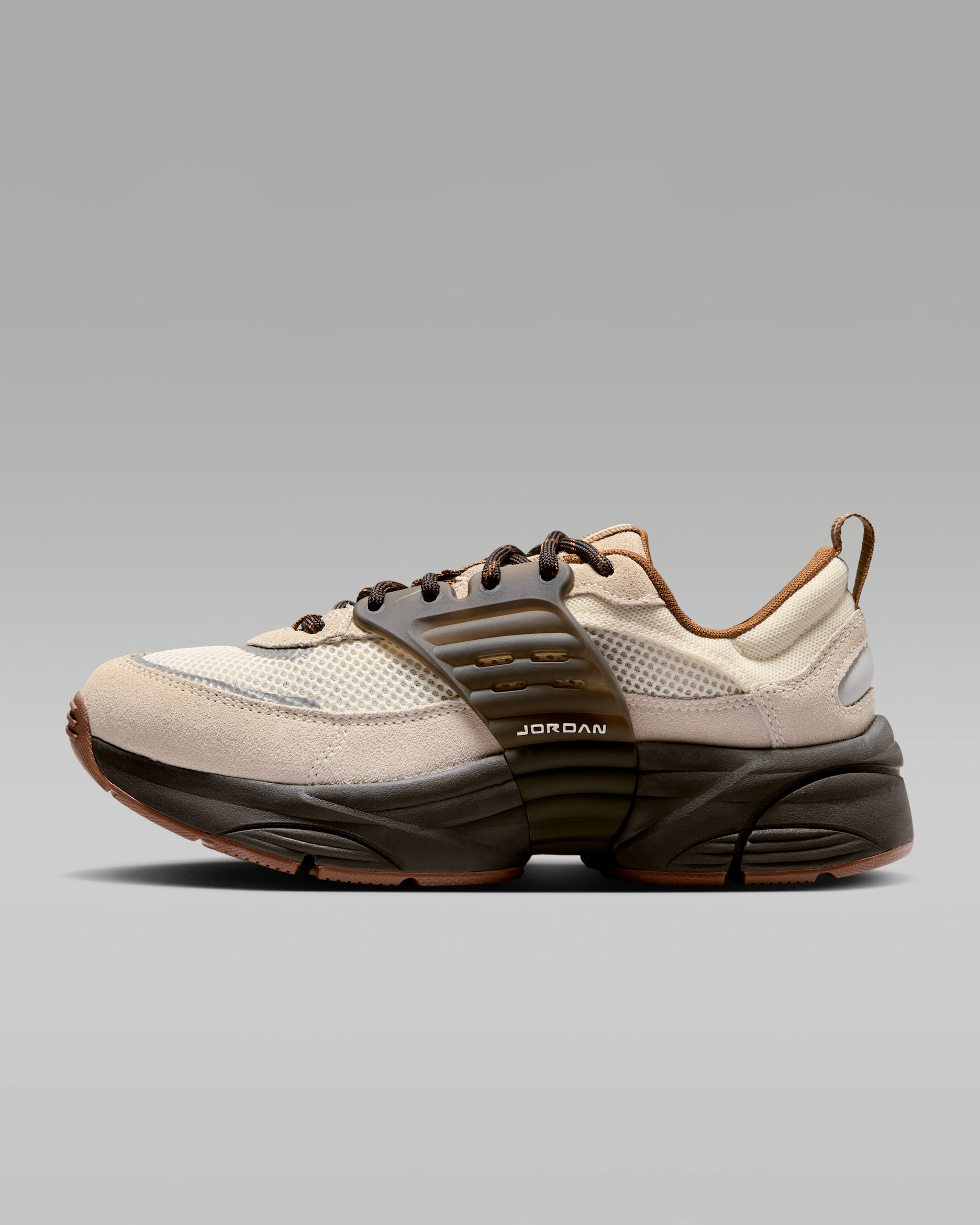 Jordan Trunner O/S Women's Shoes - Soft Pearl/Shadow Brown/Reflective Silver/Light British Tan