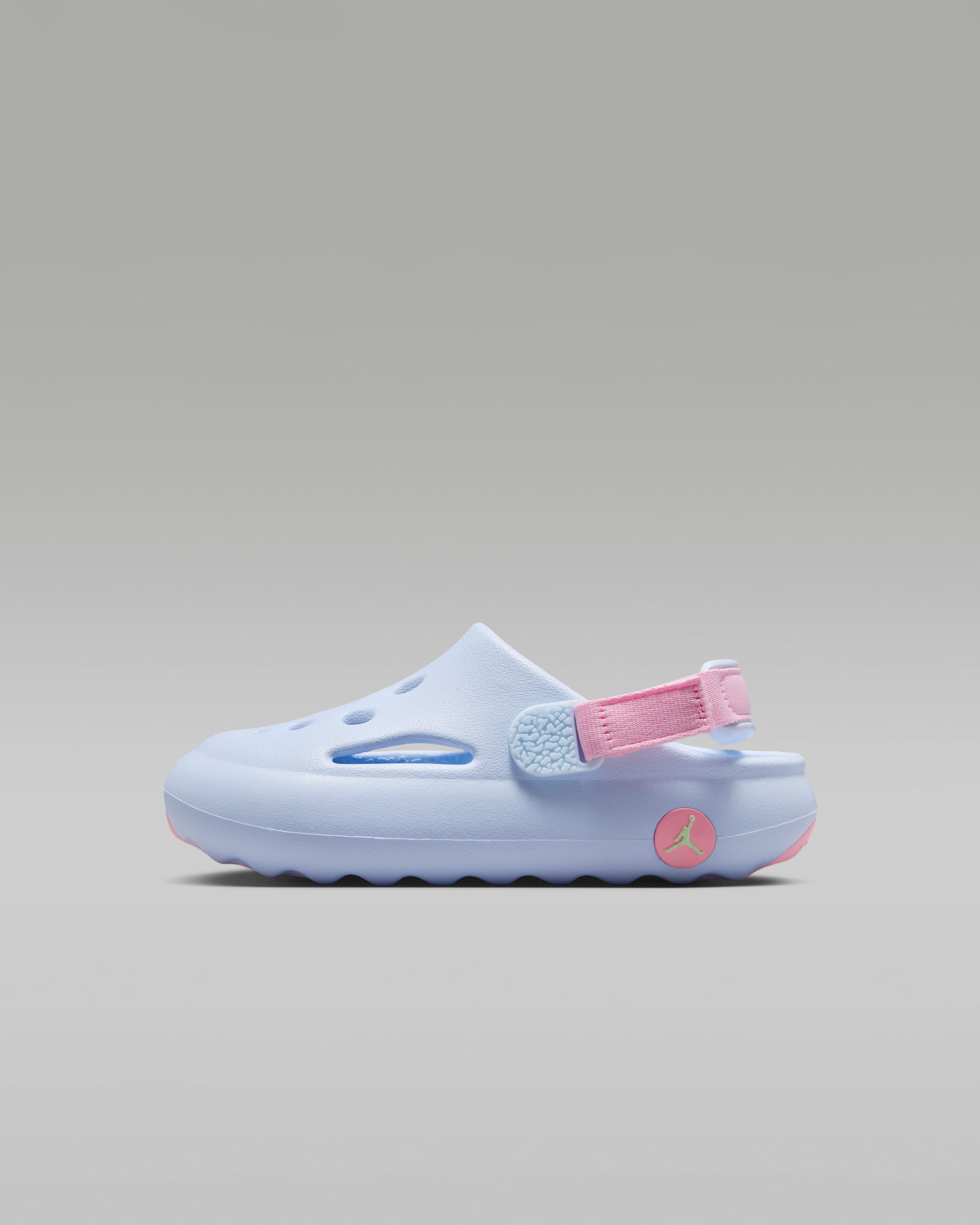 Jordan Hydrip Younger Kids' Sandals - Half Blue/Medium Soft Pink/Vapour Green