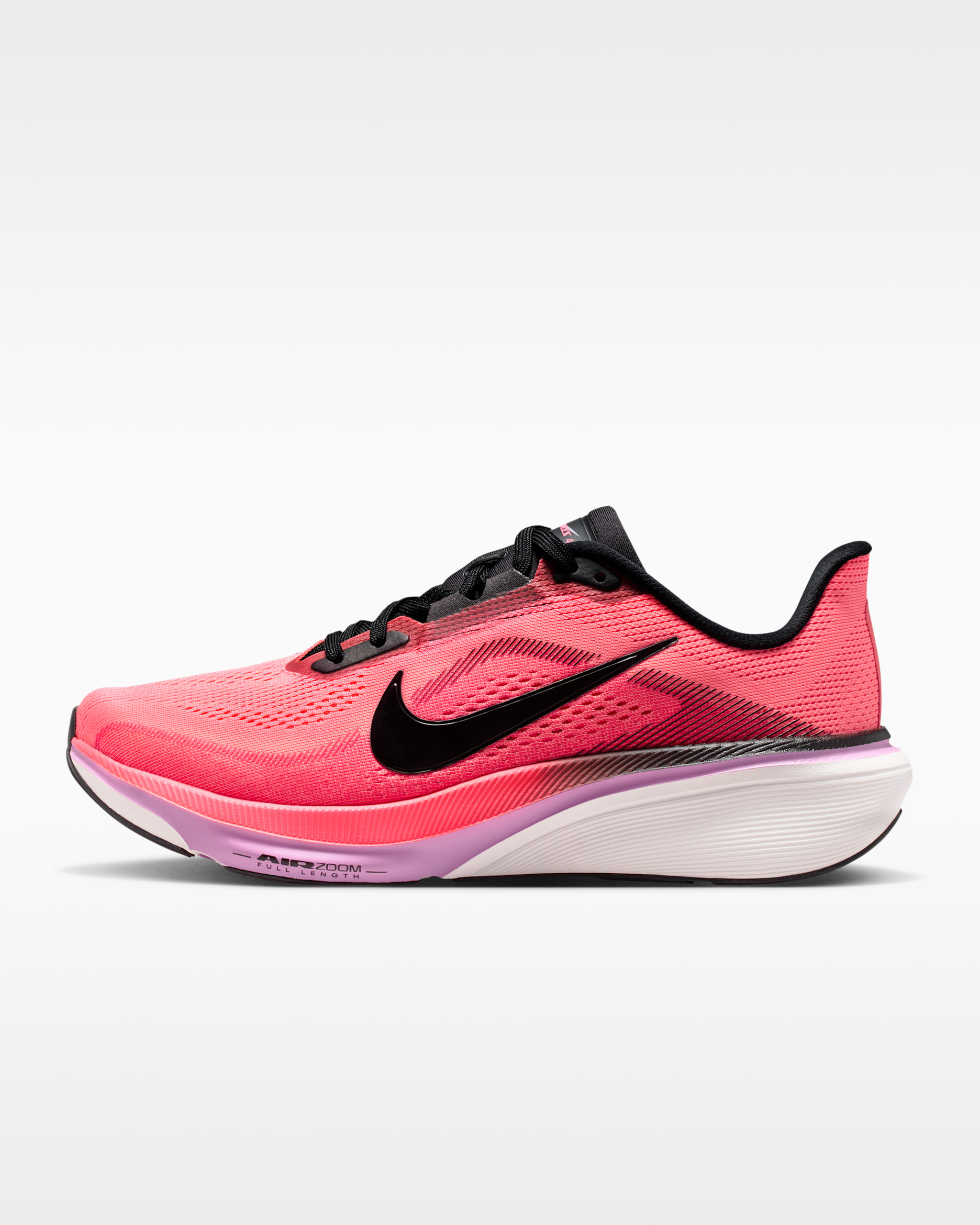 Nike Pegasus 42 Women's Road-Running Shoes - Lava Glow/Flash Crimson/Light Magenta/Black