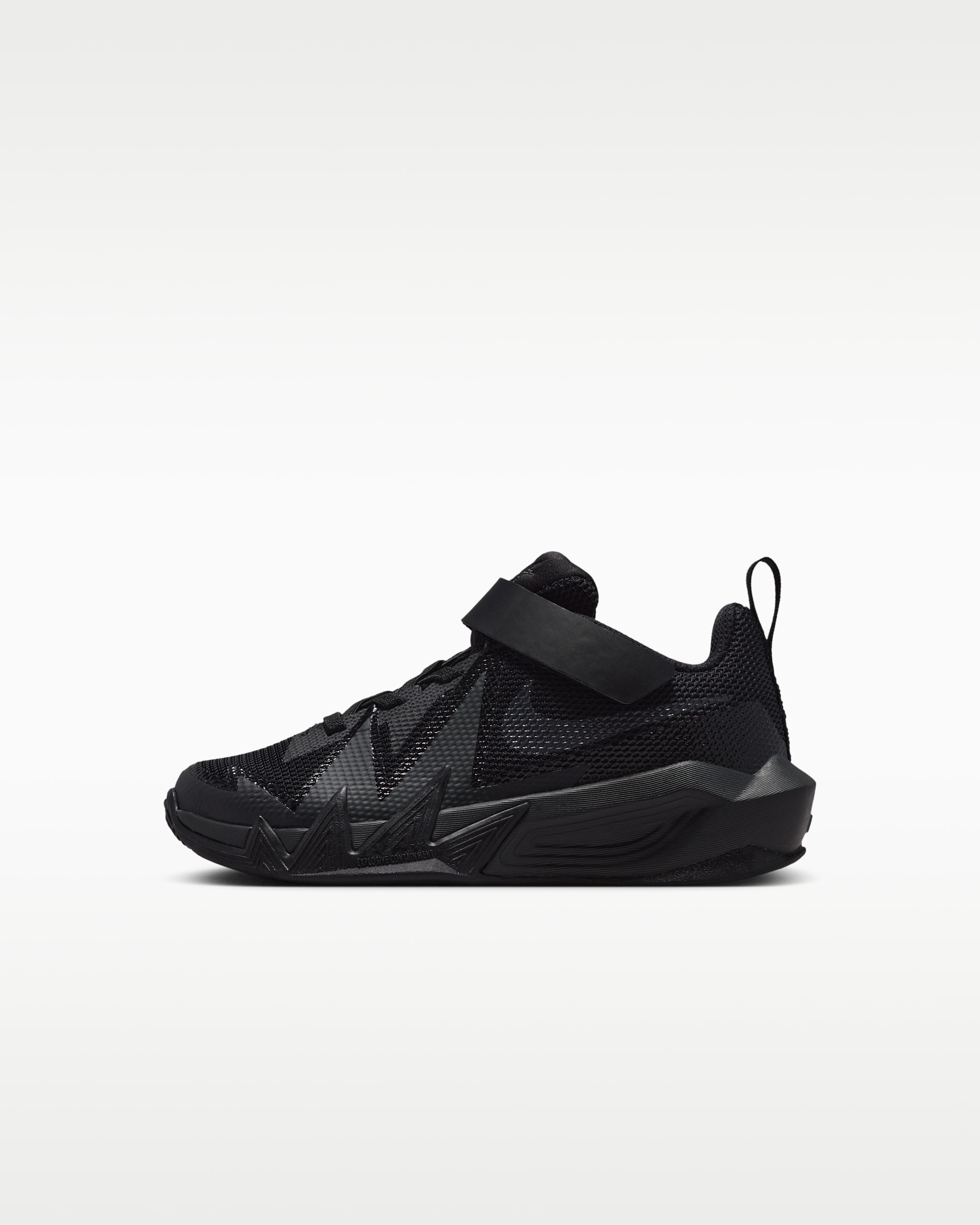 Nike S.T. Dynamite Younger Kids' Basketball Shoe - Black/Dark Smoke Grey/Black