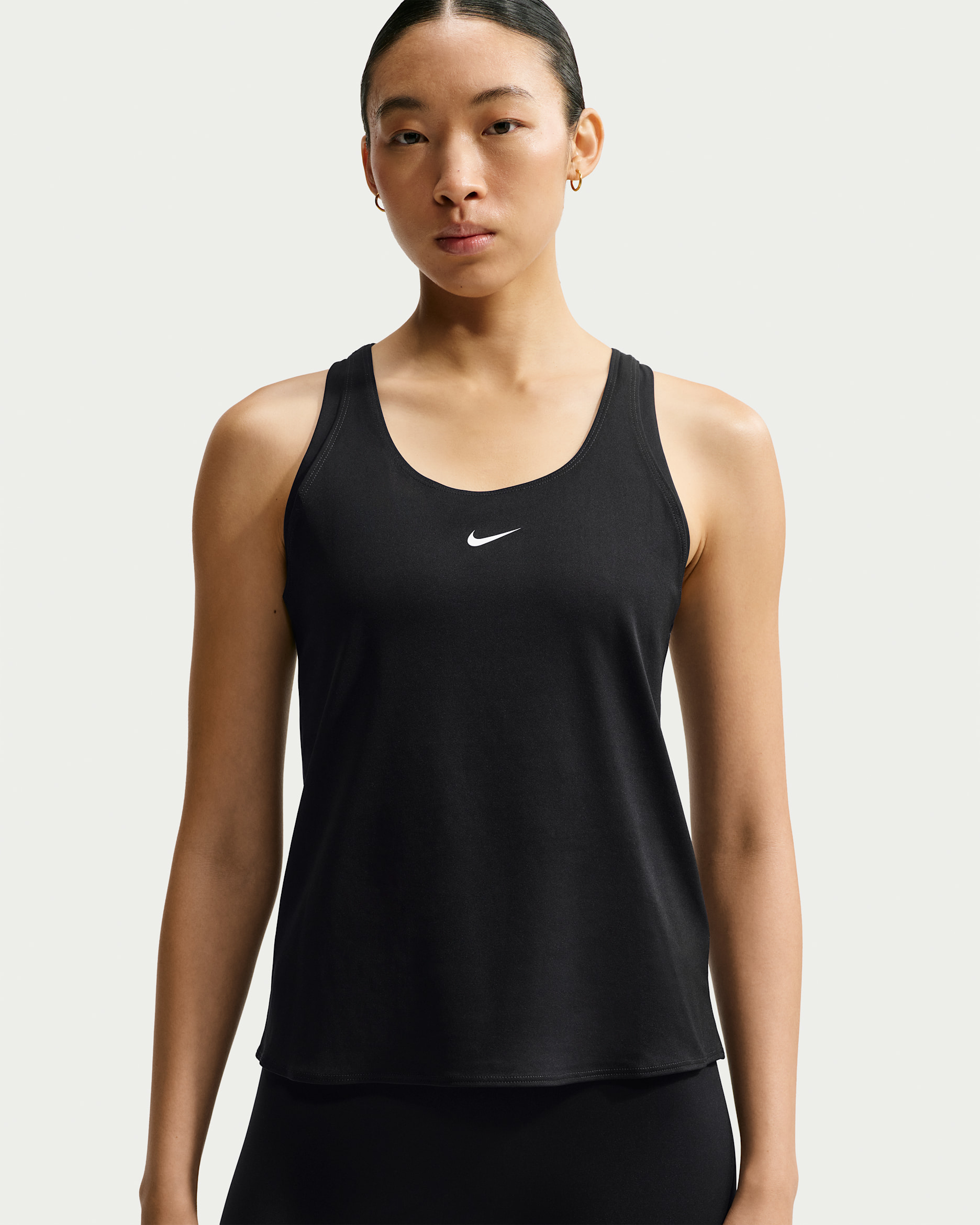 Nike Pro Women's Dri-FIT Tank Top - Black/White