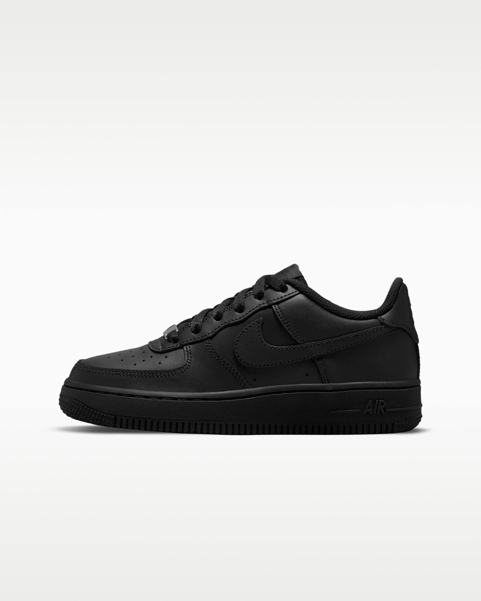 Nike Air Force 1 LE Older Kids' Shoe - Black/Black