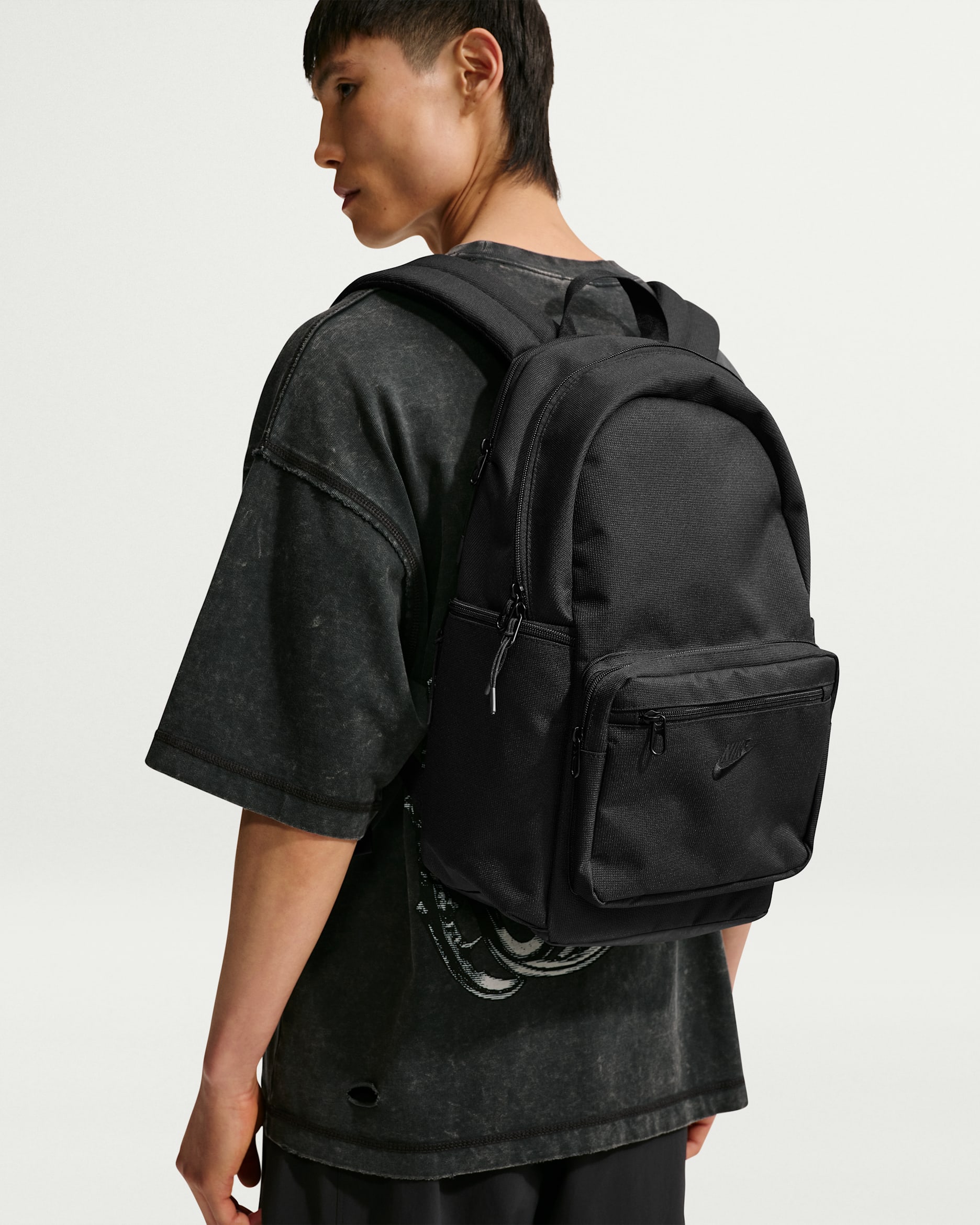 Nike Heritage Eugene 2.0 Backpack (20L) - Black/Black/Black