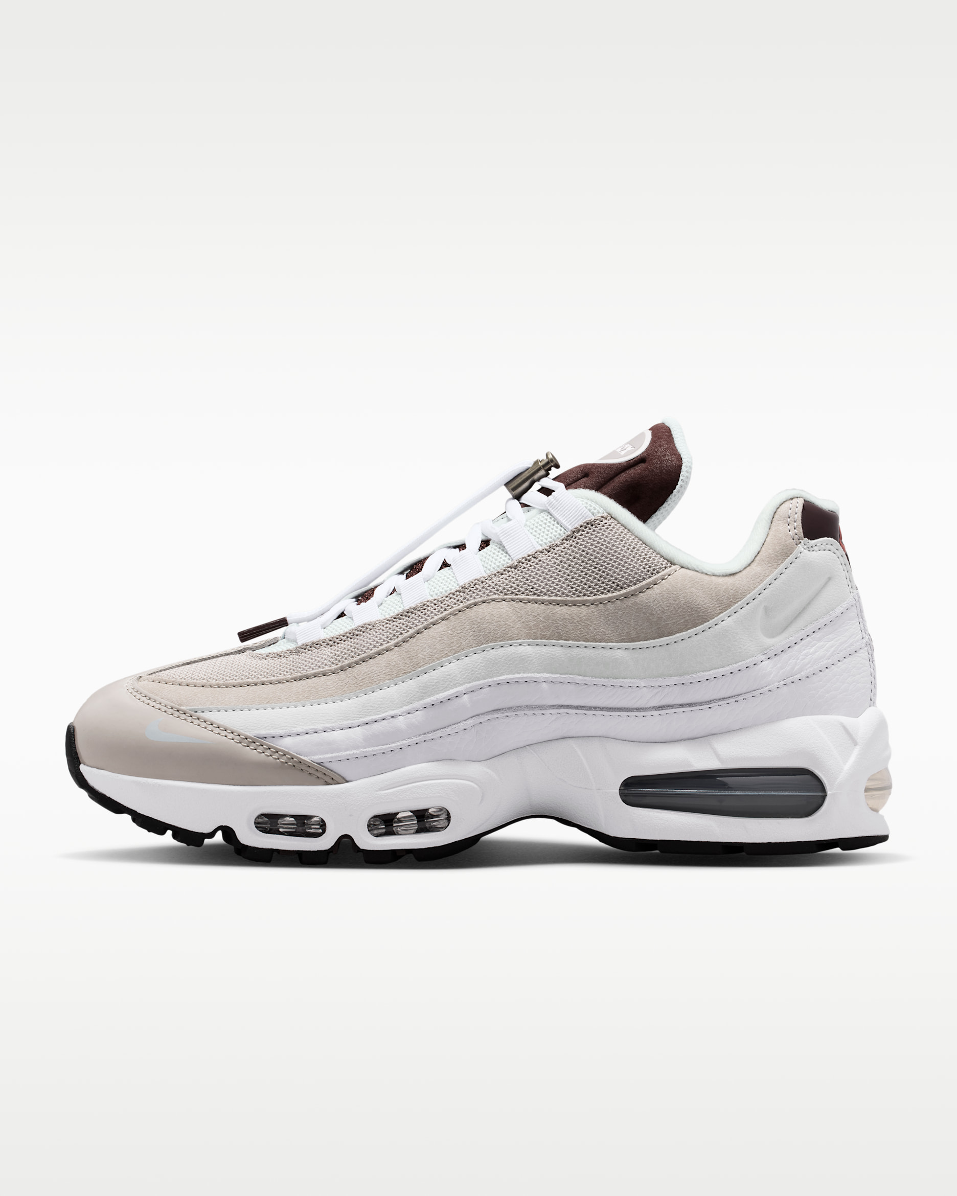 Nike Air Max 95 Big Bubble SE Men's Shoes - White/College Grey/Mystic Dates/Metallic Silver