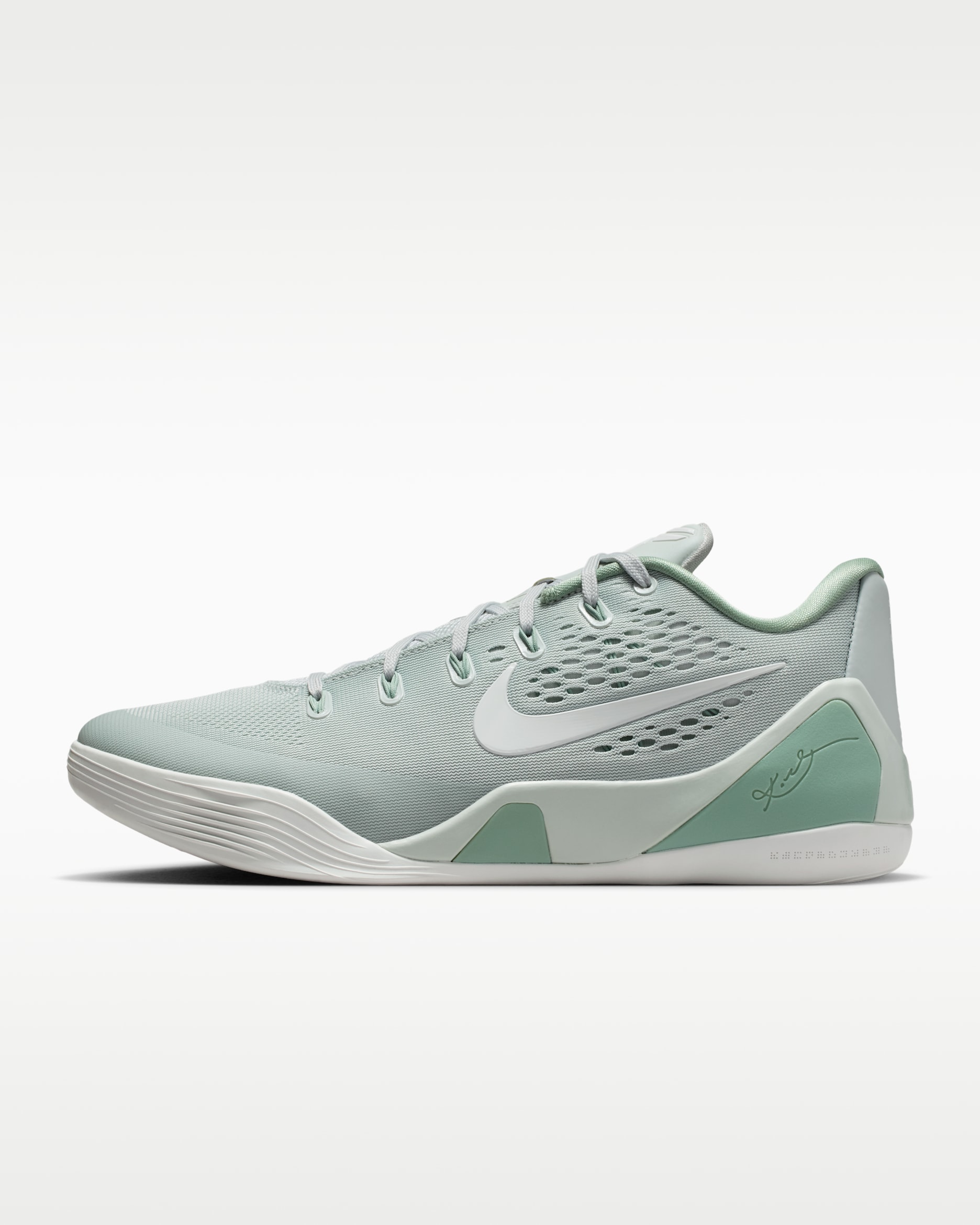 Kobe IX Elite Low EM Protro Basketball Shoes - Light Silver/Summit White/Steam