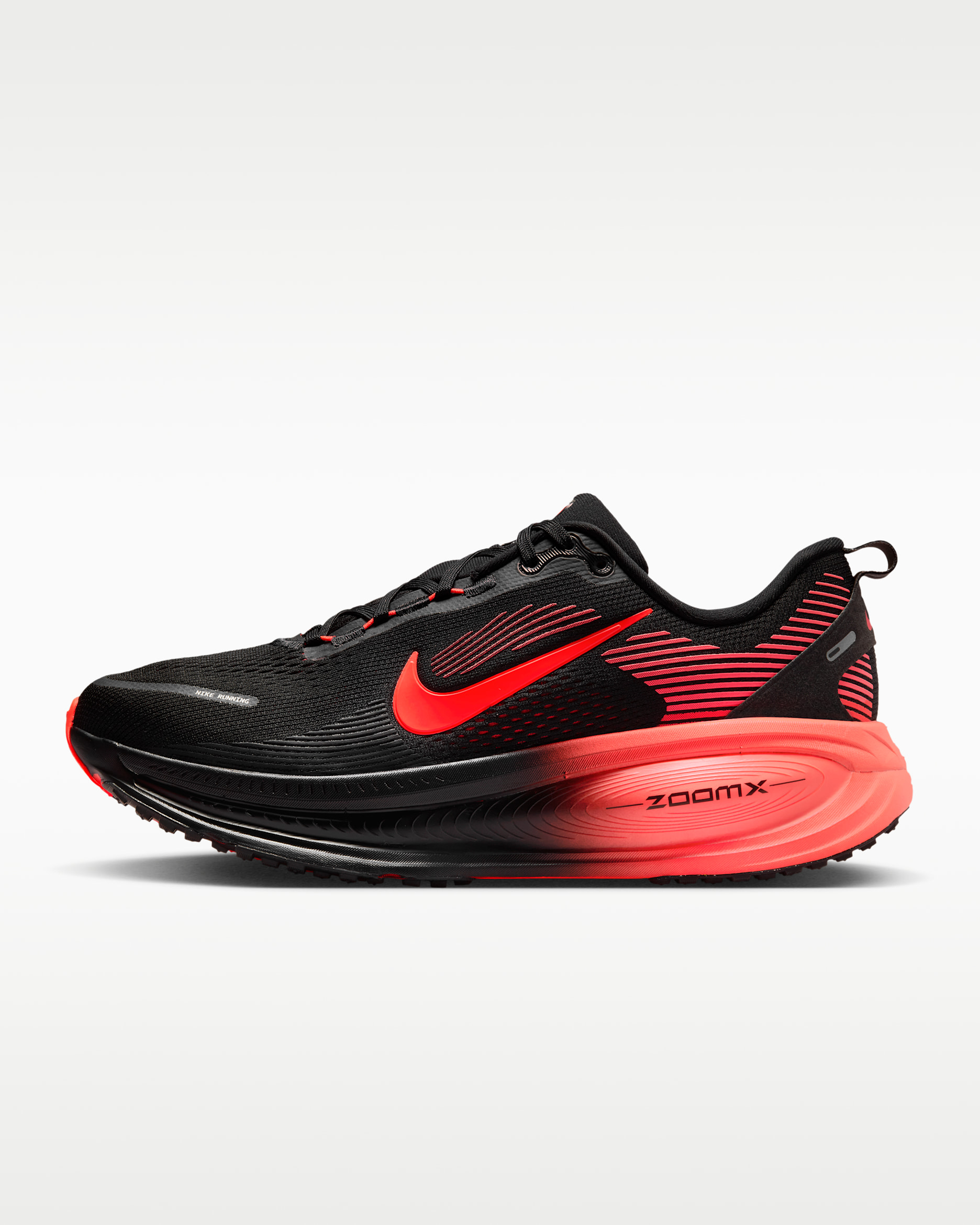 Nike Vomero 18 Men's Road Running Shoes - Black/University Red/Anthracite/Bright Crimson