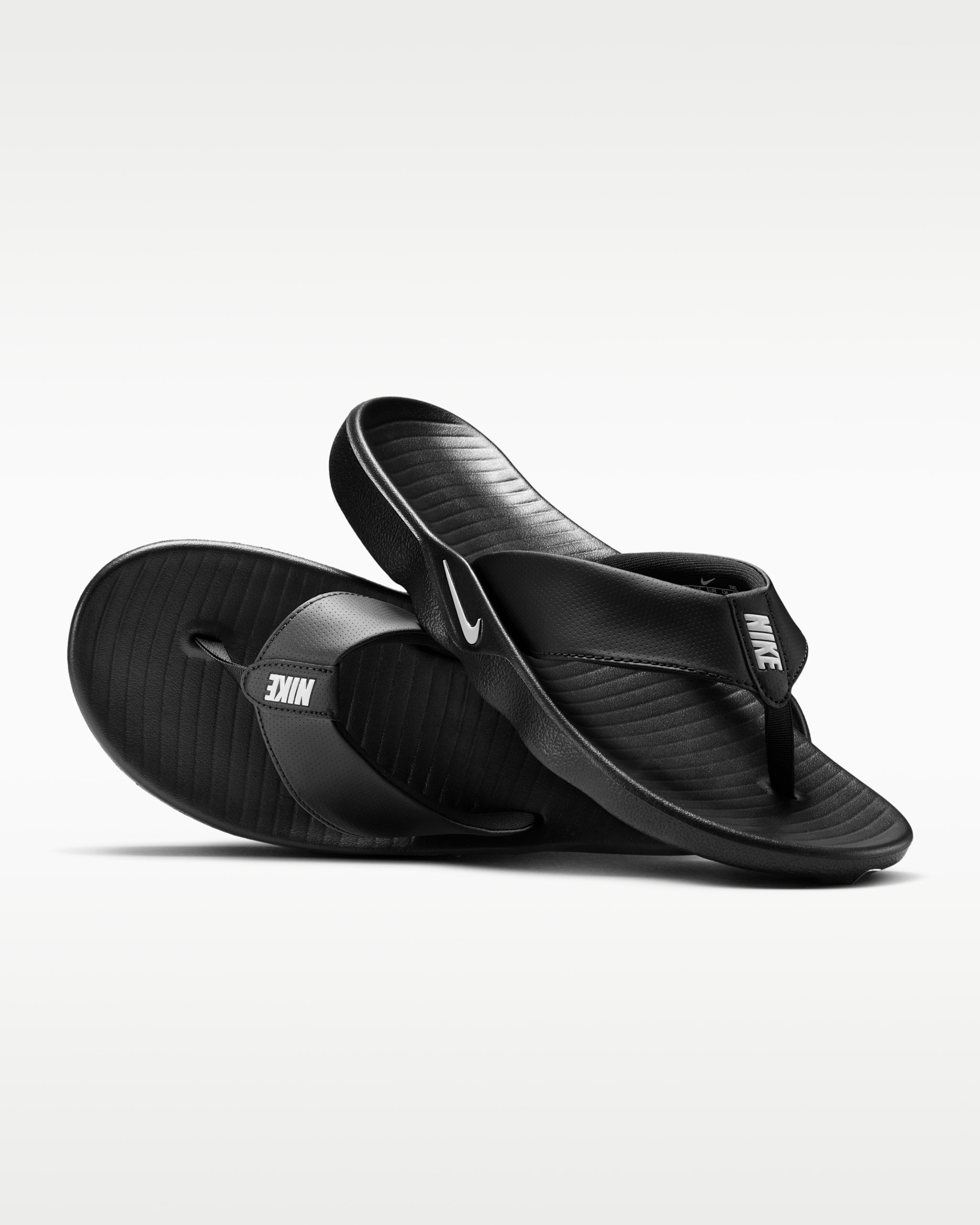 Nike Marina Men's Slides - Black/White