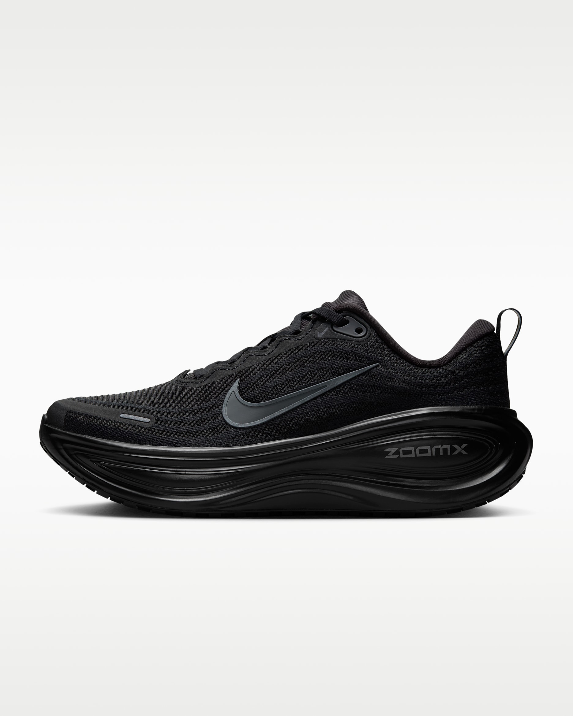 Nike Vomero Plus Women's Road Running Shoes - Black/Metallic Dark Grey/Cool Grey/Dark Smoke Grey