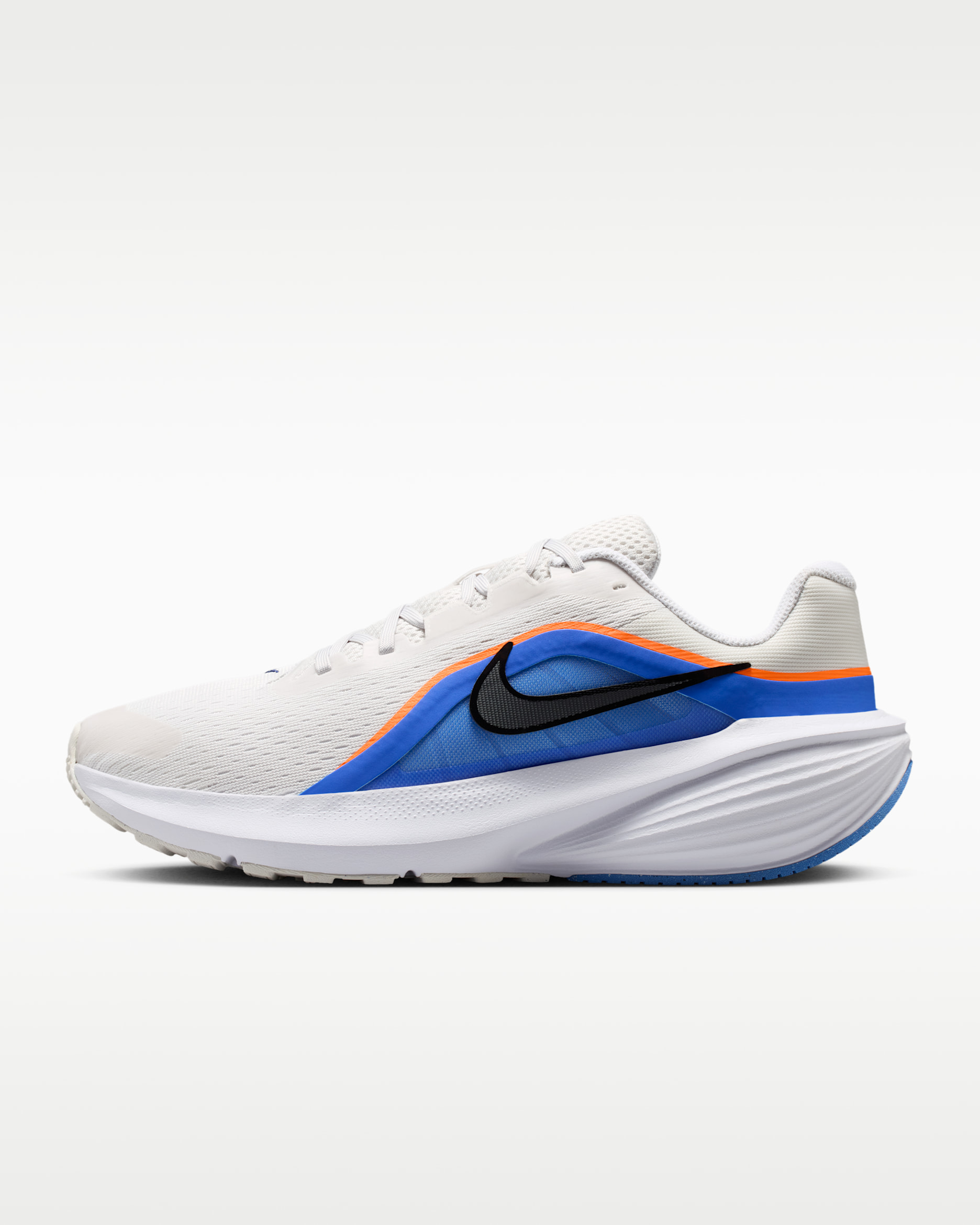 Nike Downshifter 14 Men's Road Running Shoe - Platinum Tint/Black/White/Off-Noir