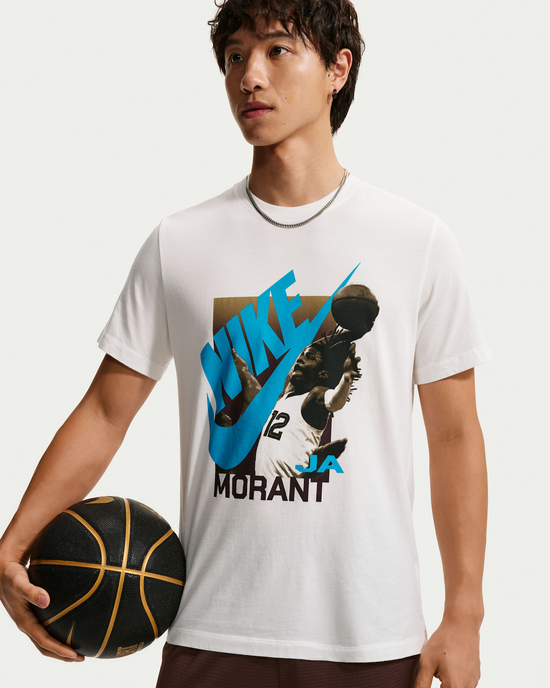Ja Men's Basketball T-shirt - Sail