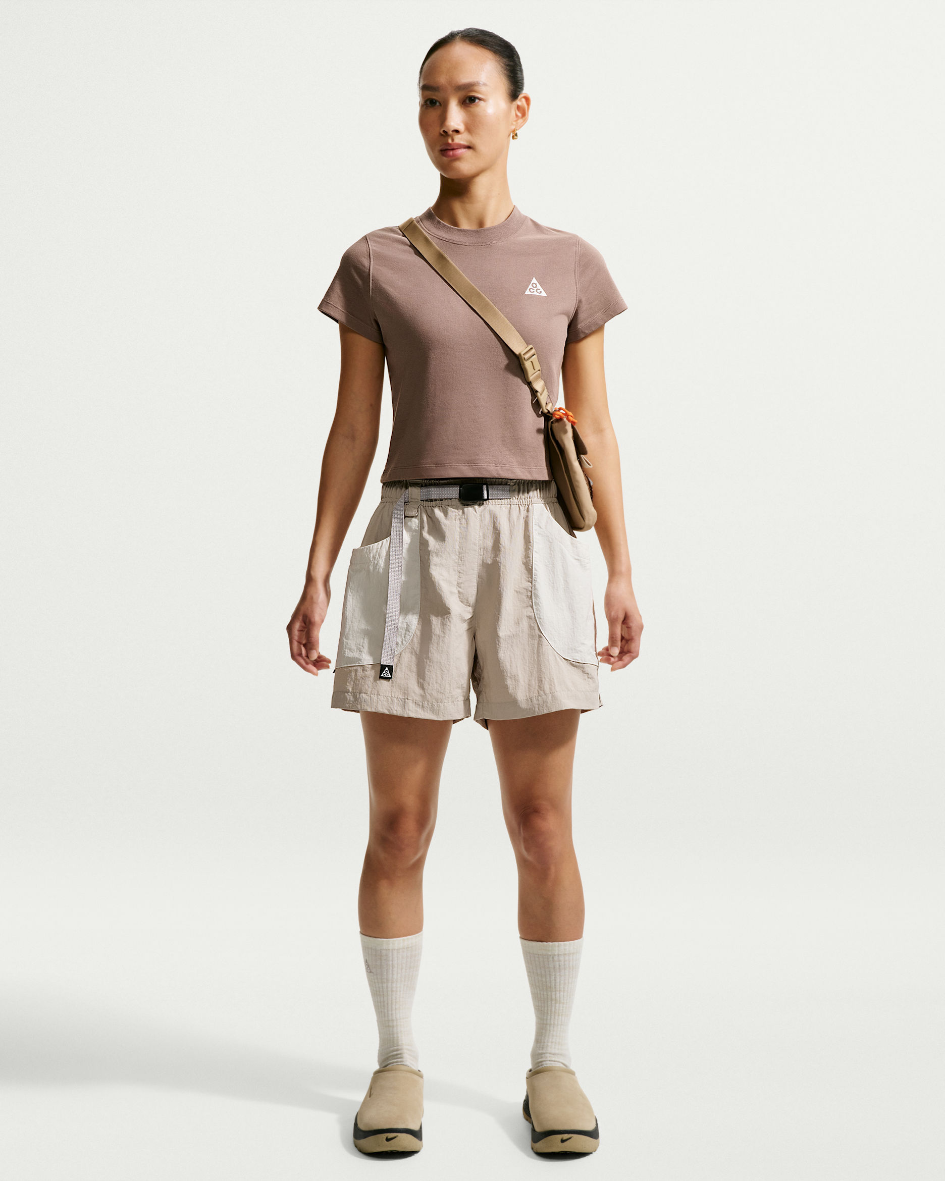 ACG Dolomiti Women's Shorts - Cream II/Light Orewood Brown/Summit White