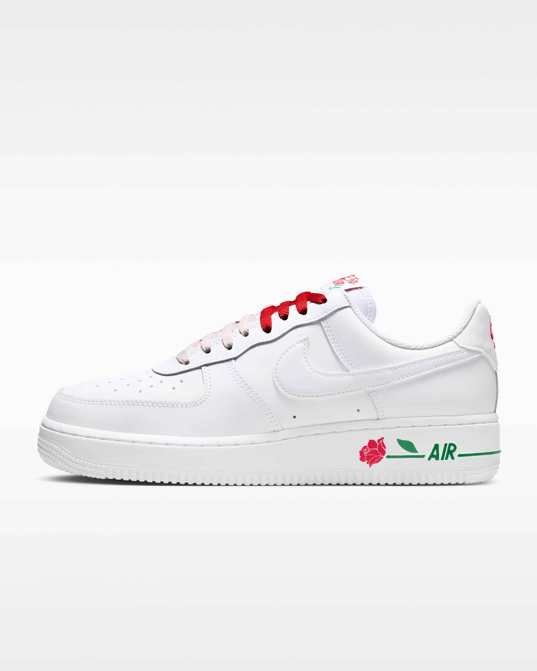 Nike Air Force 1 '07 SE Women's Shoes - White/Sport Red/Pine Green/White