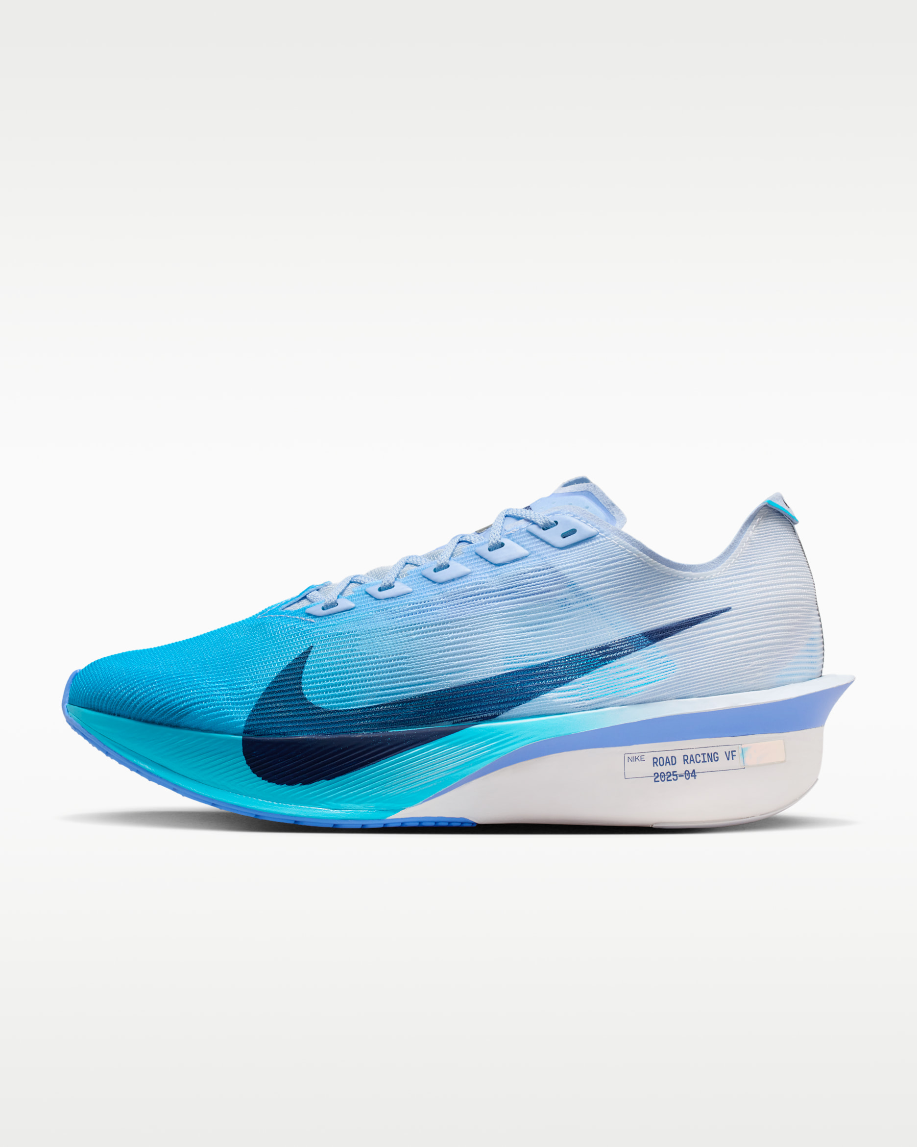 Nike Vaporfly 4 Women's Road Racing Shoes - White/Hydrogen Blue/Royal Pulse/Midnight Navy