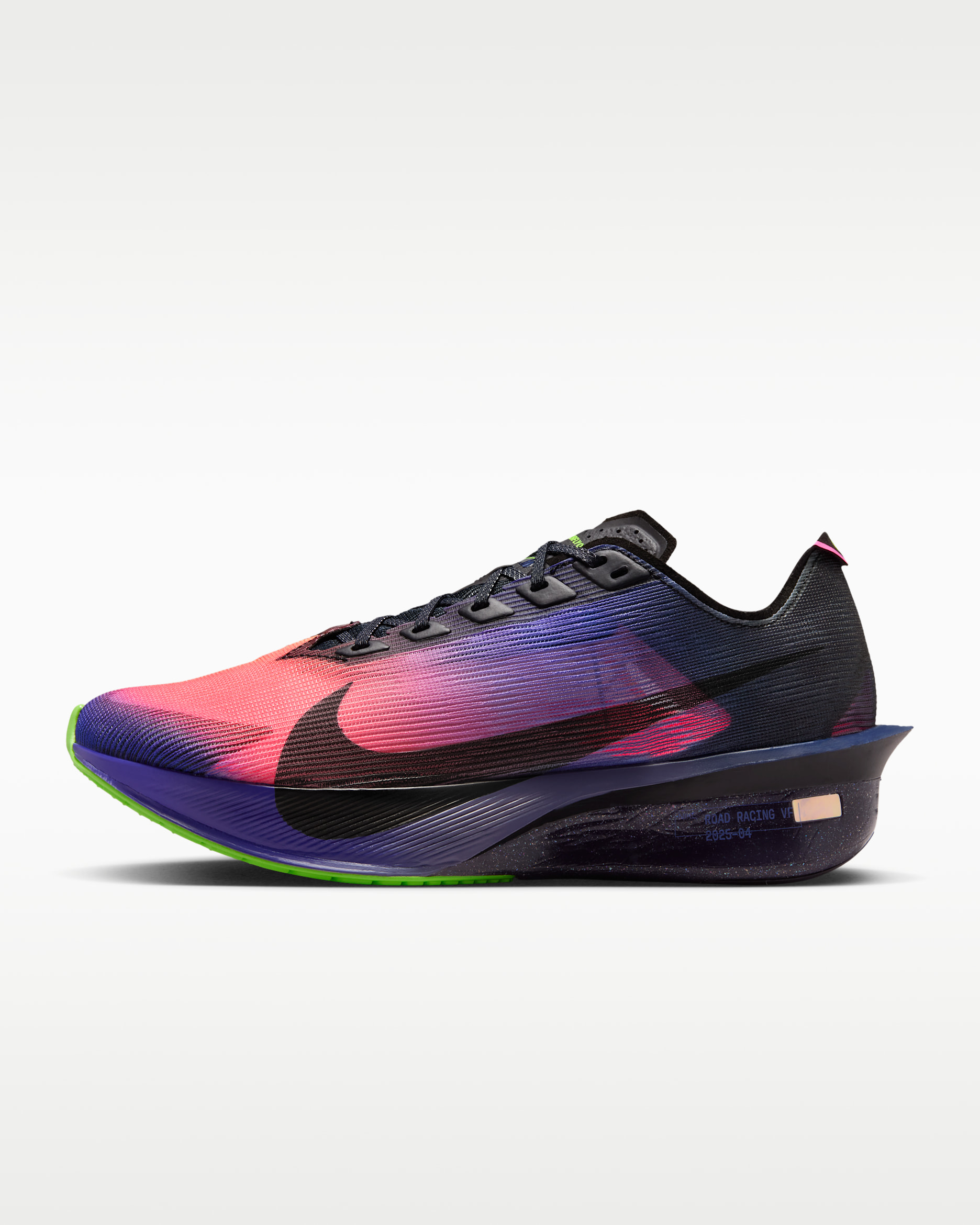 Nike Vaporfly 4 Glam Women's Road Racing Shoes - Dark Obsidian/Purple Dynasty/Flash Crimson/Black
