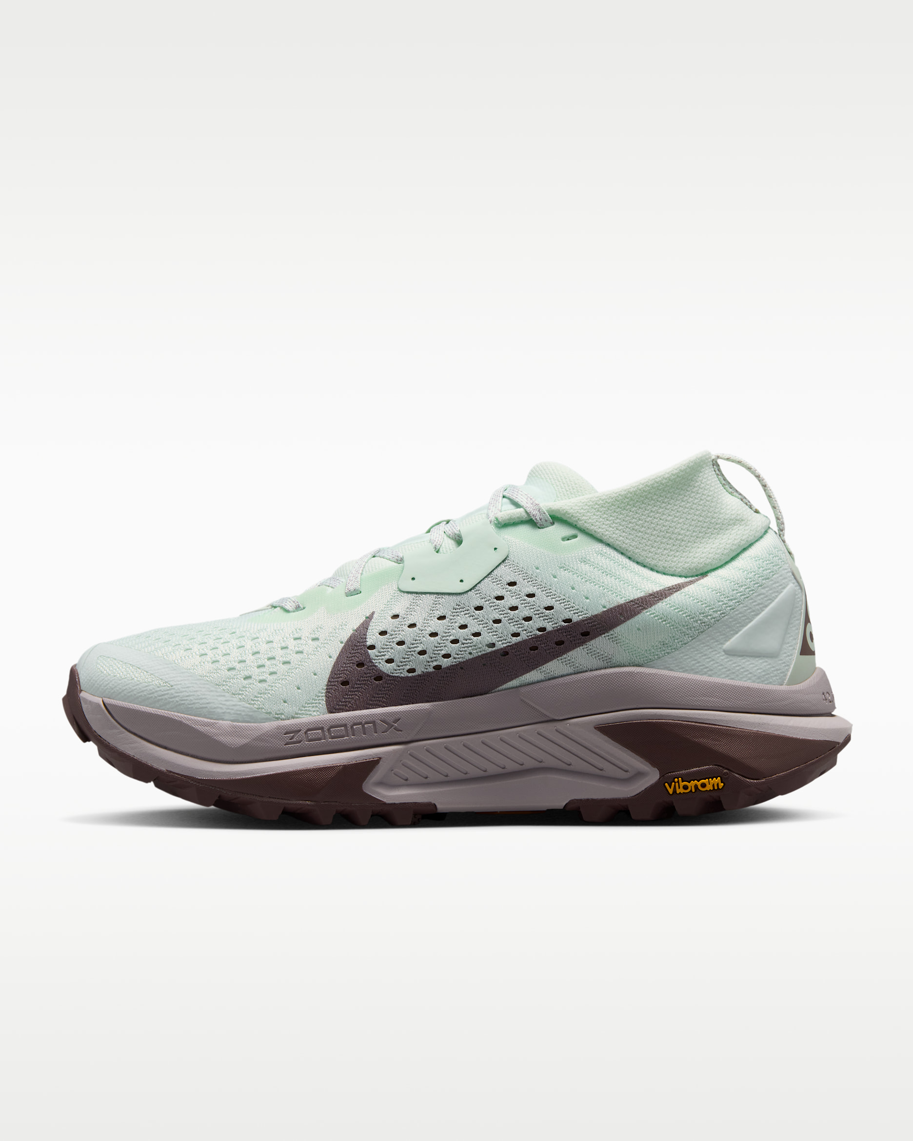 ACG Zegama Trail Women's Trail-Running Shoes - Barely Green/Tattoo/Silver Lilac