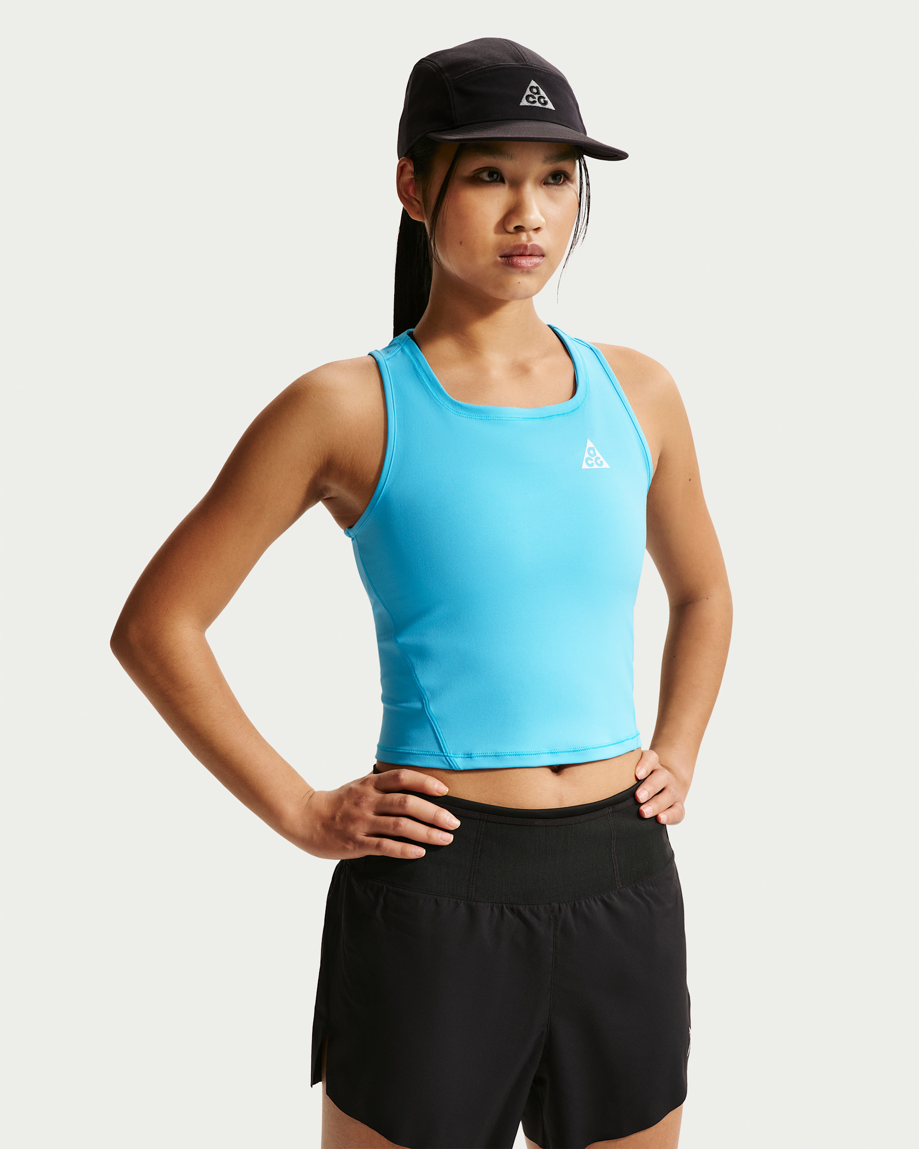 Nike ACG Women's Dri-FIT Trail Running Tank Top - Baltic Blue/Summit White