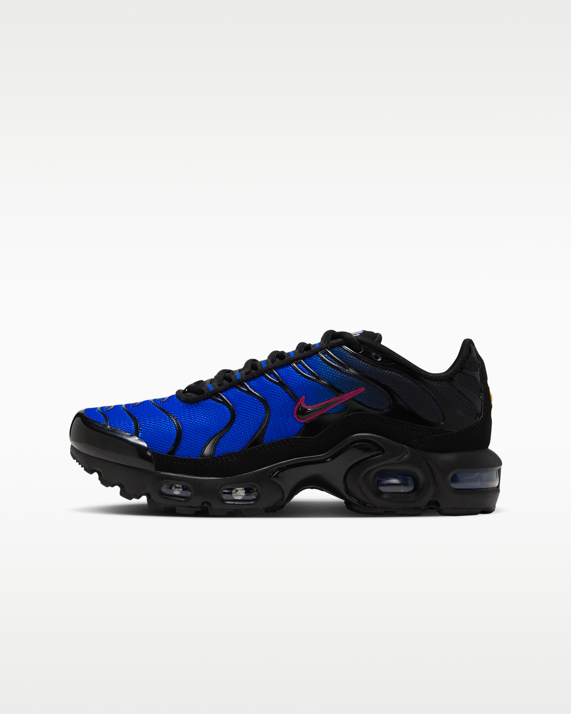 Nike Air Max Plus Older Kids' Shoes - Racer Blue/Fusion Red/Black