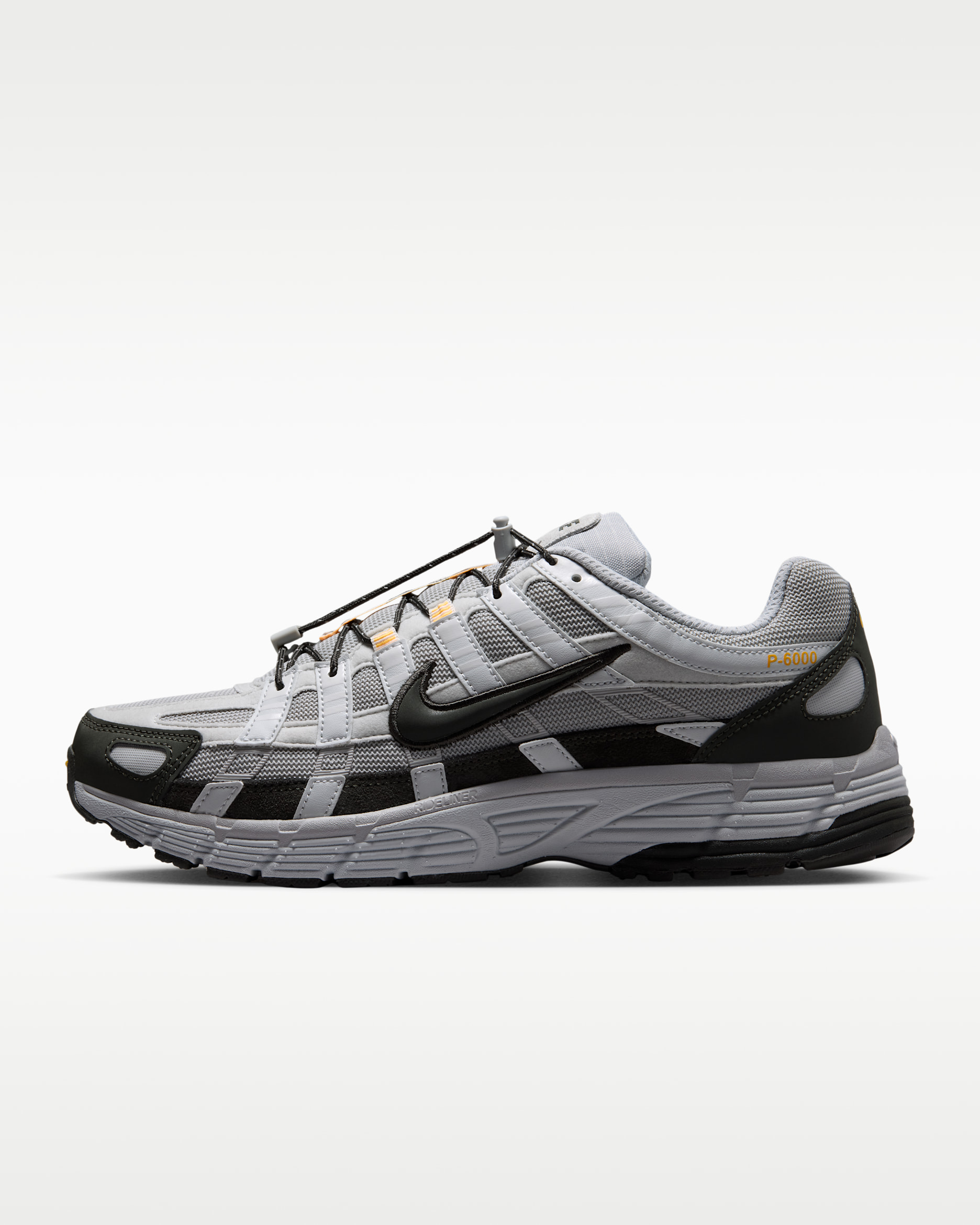Nike P-6000 Winterized Shoes - Grey Fog/Photon Dust/Laser Orange/Newsprint