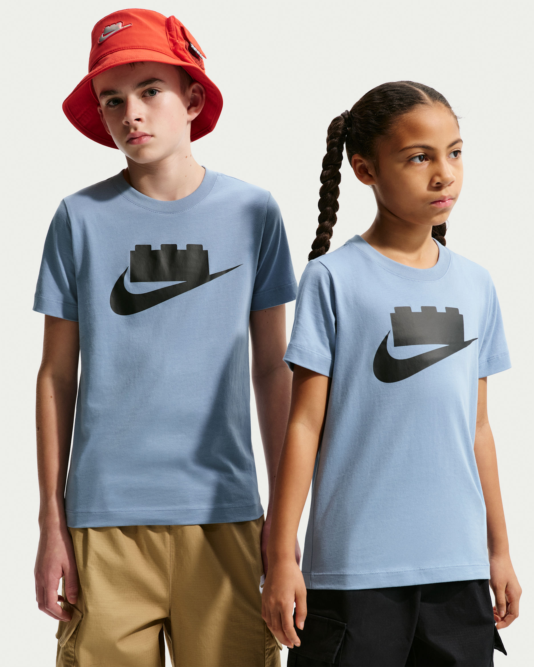 Nike x LEGO® Collection Older Kids' Logo T-Shirt - Work Blue
