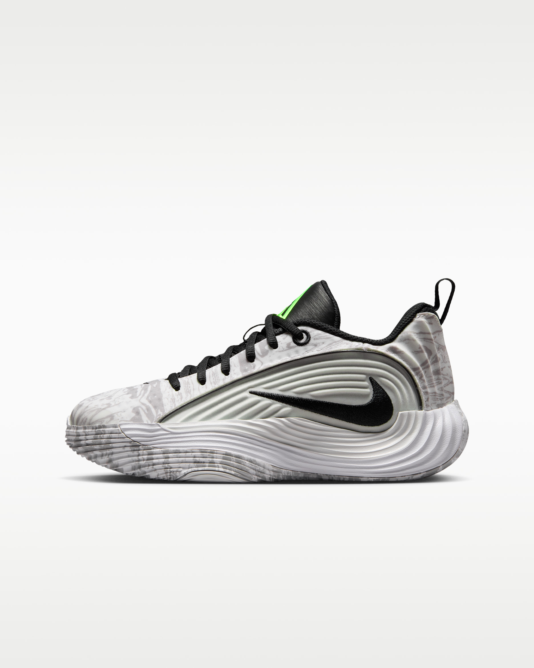 Giannis Immortality 5 Older Kids' Basketball Shoes - White/Off-White/Light Smoke Grey/Metallic Silver