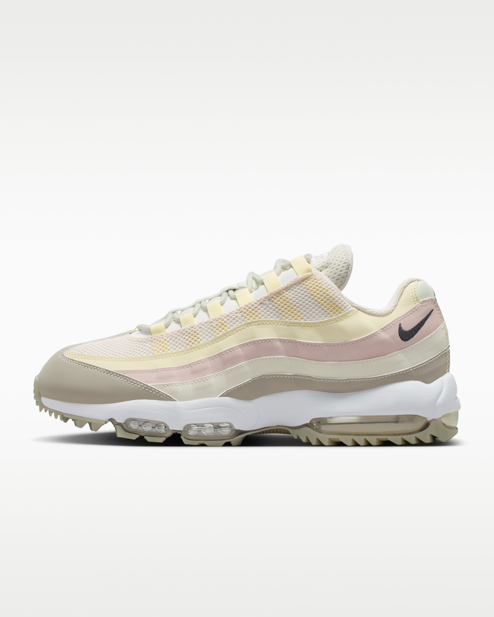 Nike Air Max '95 G Golf Shoes - Spruce Fog/Alabaster/Silt Red/Anthracite