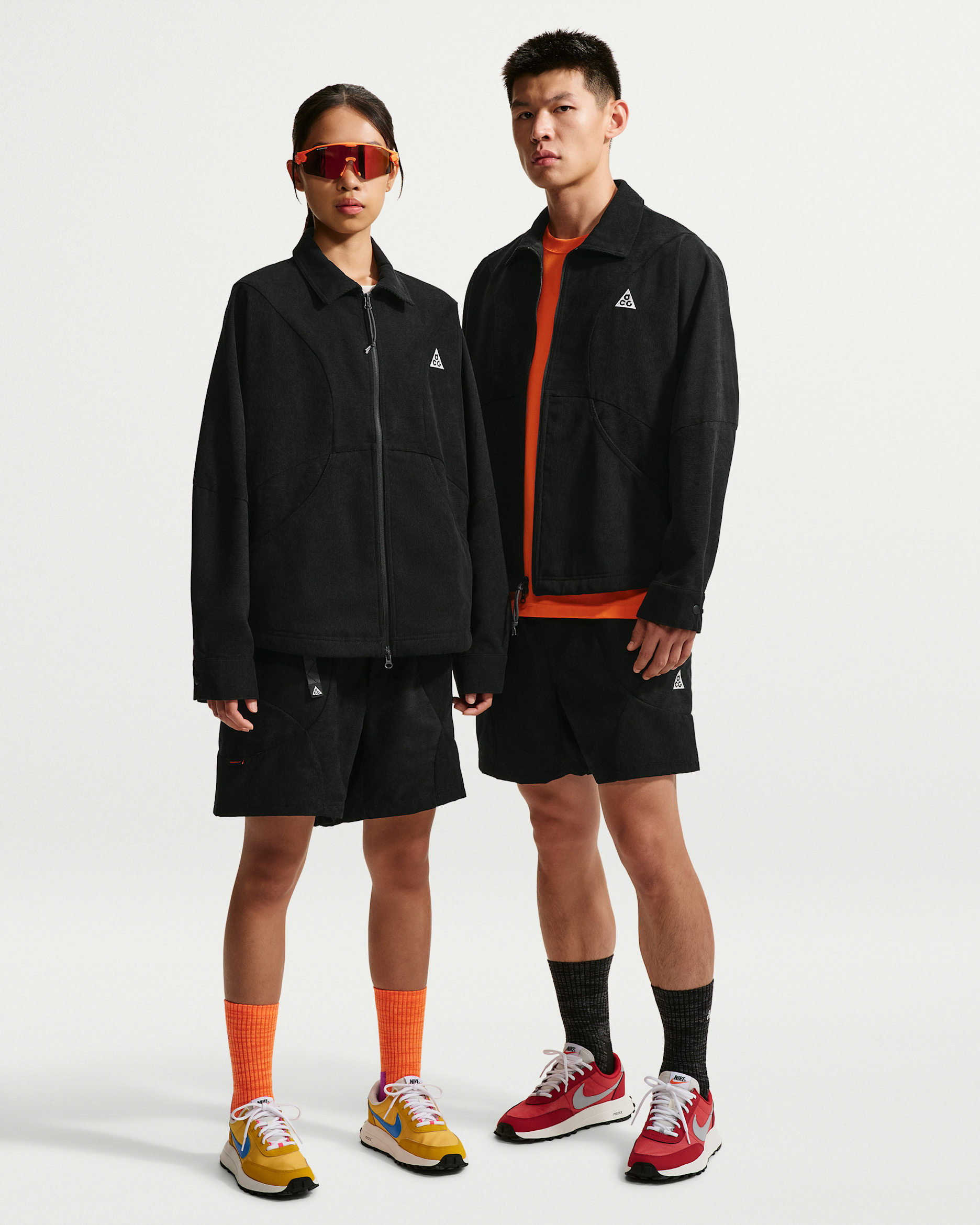 ACG 'Dolomiti' Corduroy Shorts - Black/Black/Summit White