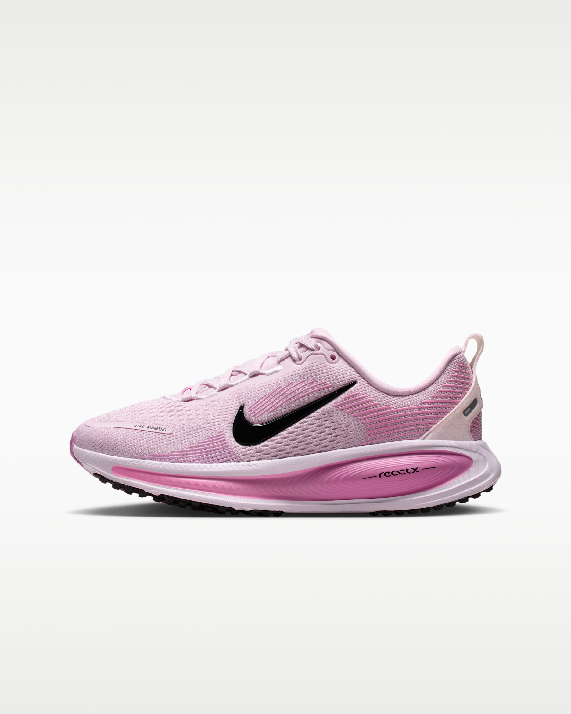 Nike Vomero 18 Older Kids' Road Running Shoes - Bleached Lilac/Light Magenta/Pink Rise/Black