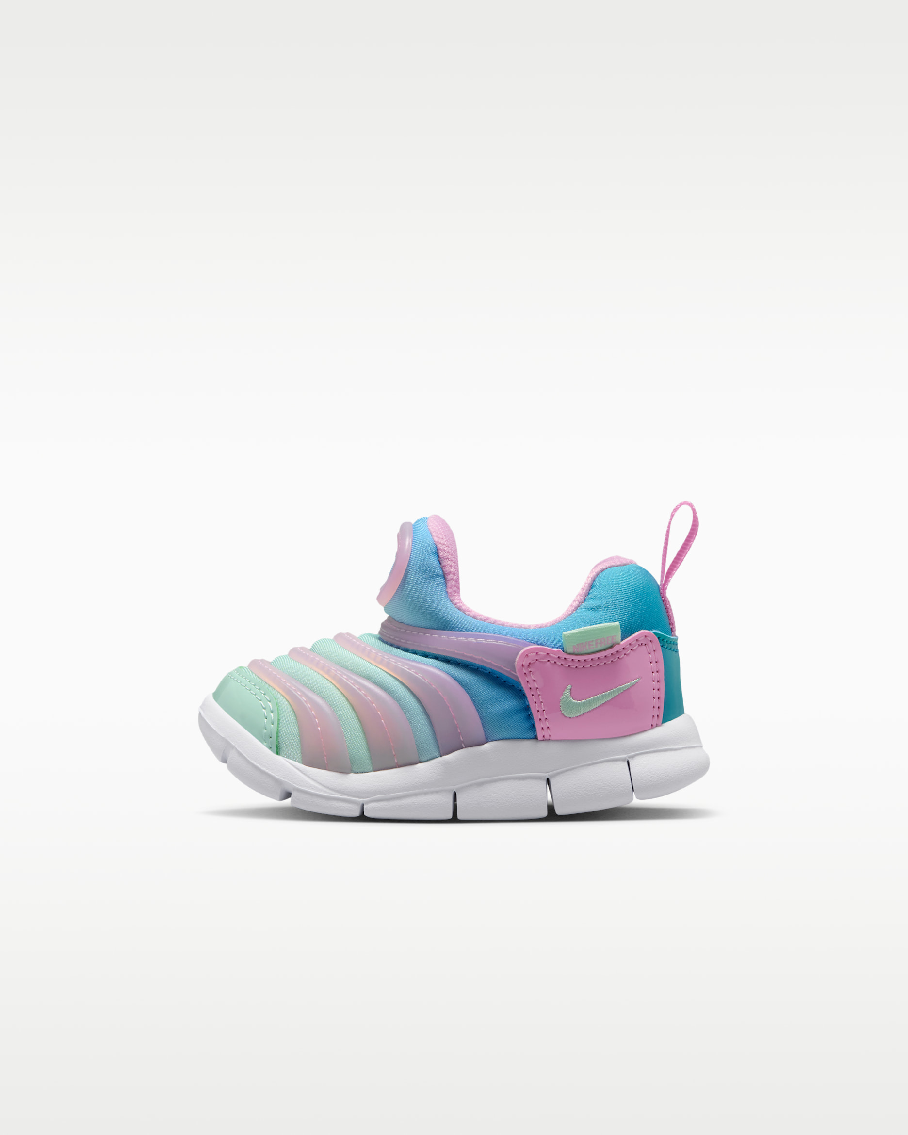 Nike Dynamo Free Baby/Toddler Shoes - Pink Rise/Energy/White/Arctic Green