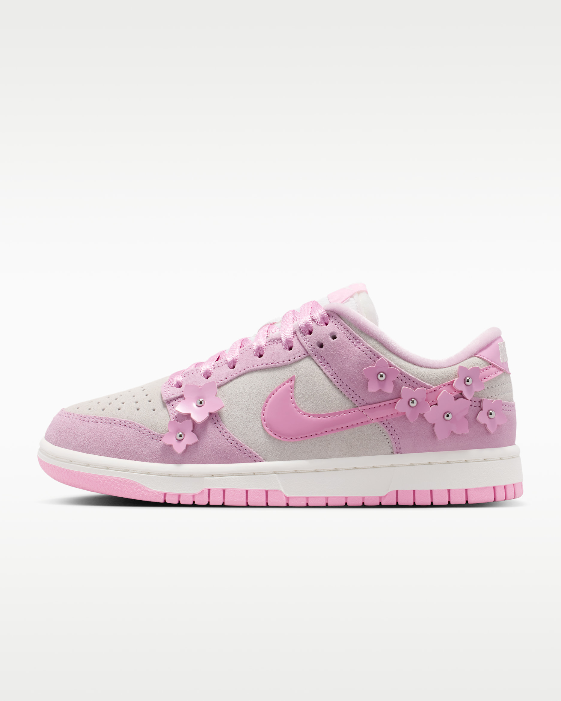 Nike Dunk Low SE 'Florette' Women's Shoes - Pink Foam/Sail/Pink Rise
