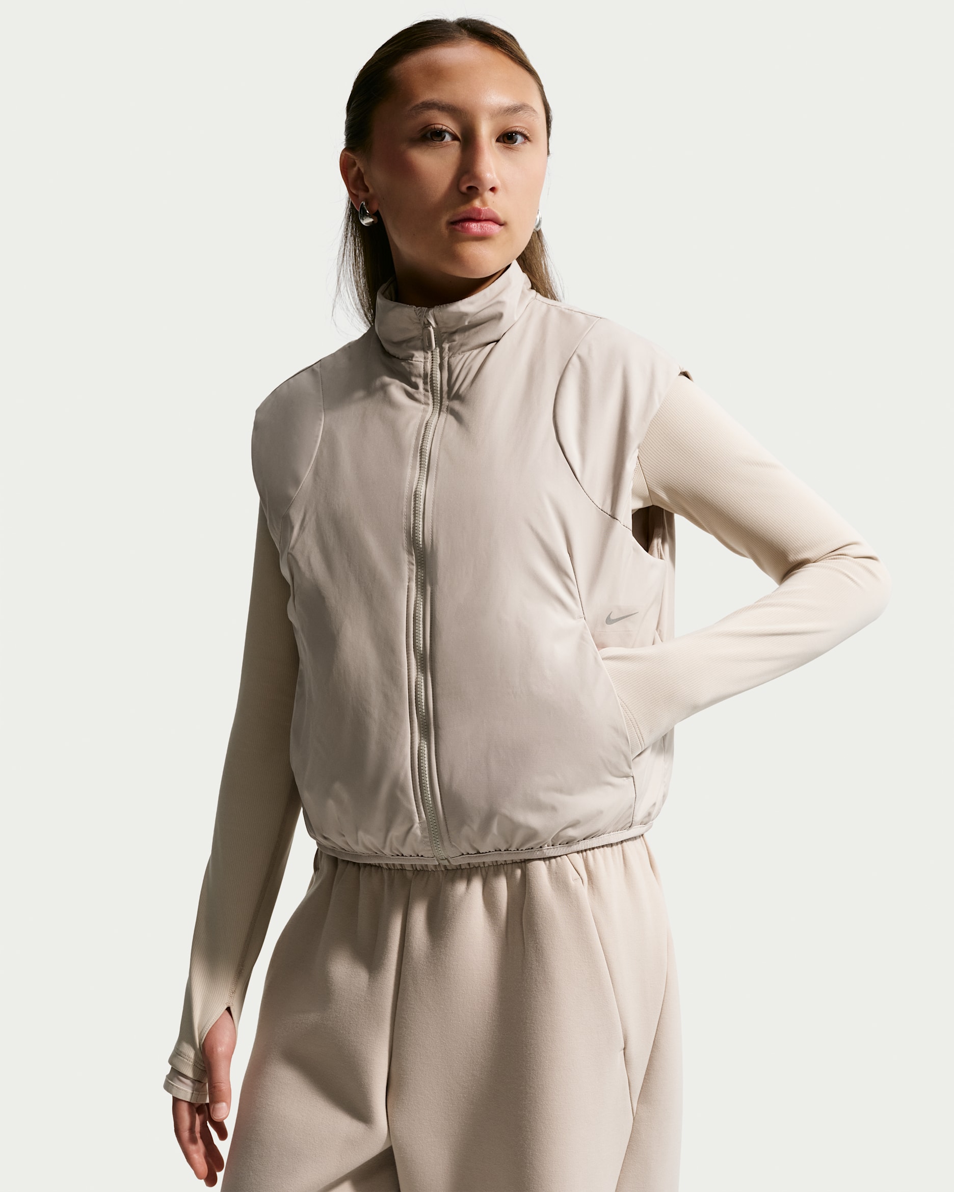 Nike Mavn Girls' STORM-FIT Gilet - Cream II