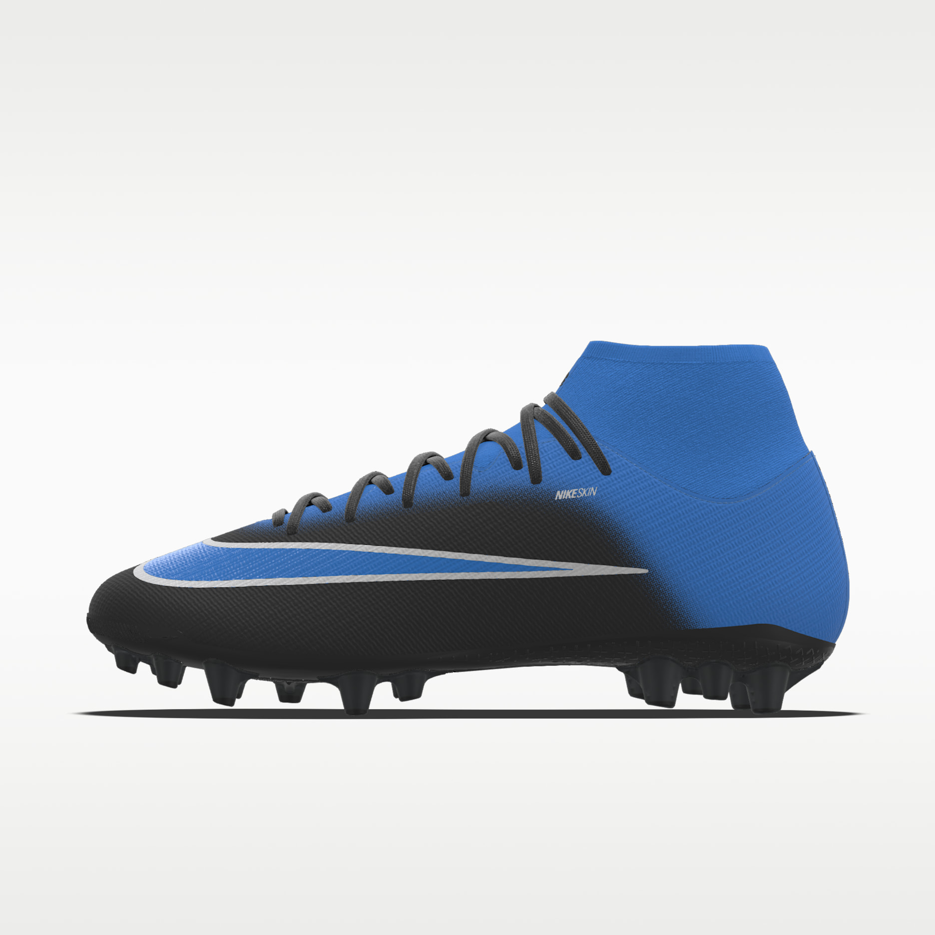 Nike Mercurial Superfly 11 Academy By You Custom Artificial-Grass High-Top Football Boots - Multi-Colour/Multi-Colour