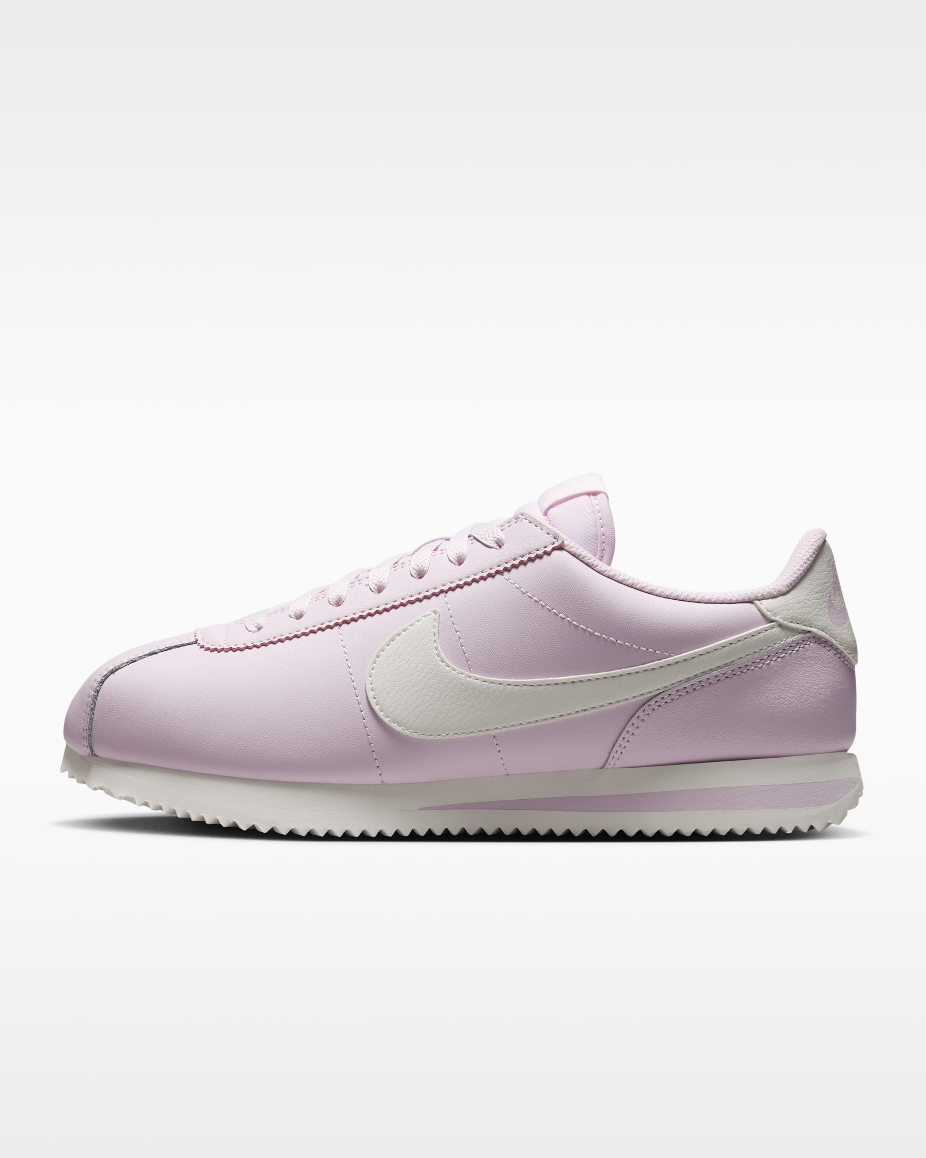 Nike Cortez Leather Women's Shoes - Bleached Lilac/Sail