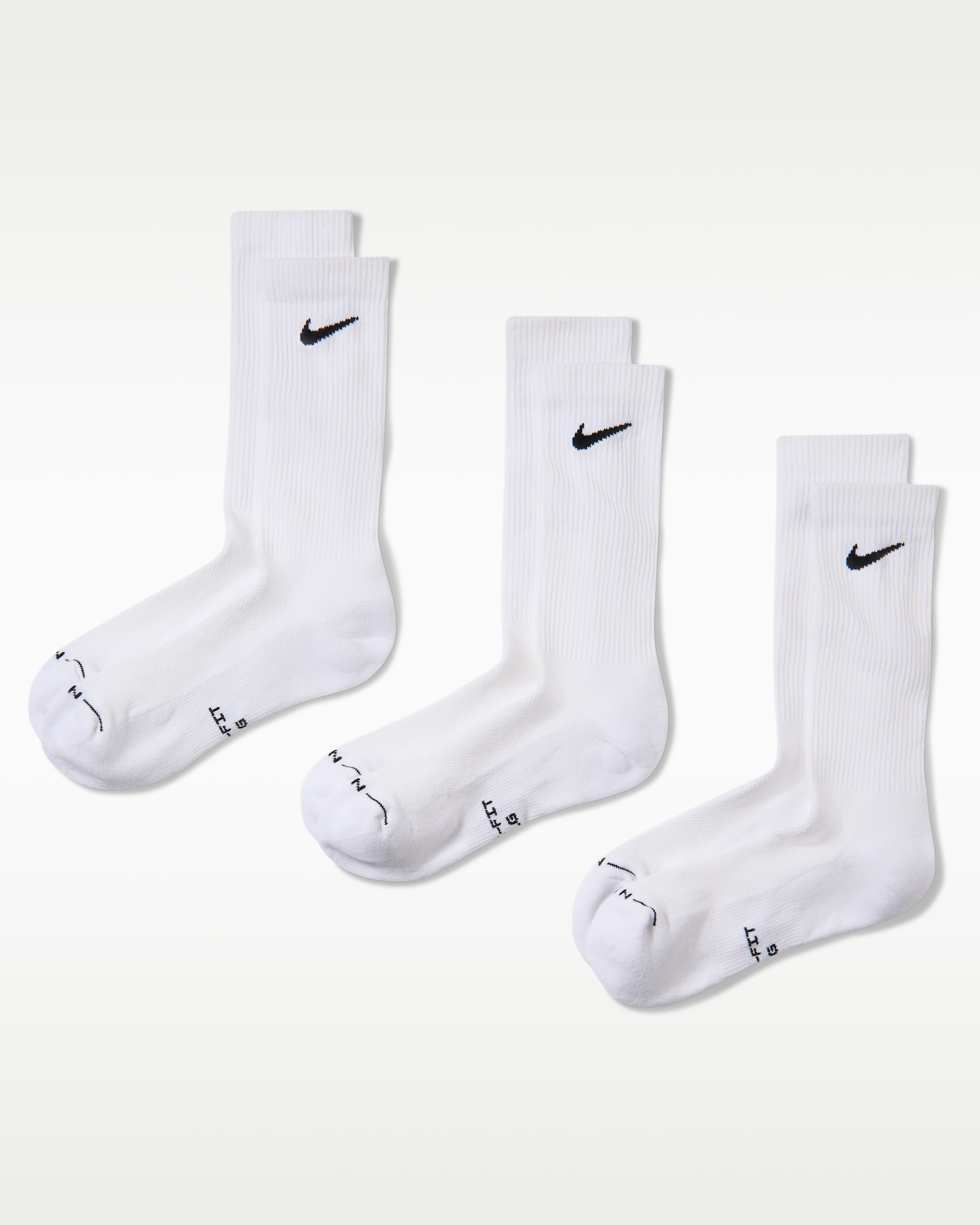 Nike Everyday Elevated Crew Socks (3 Pairs) - Multi-Colour