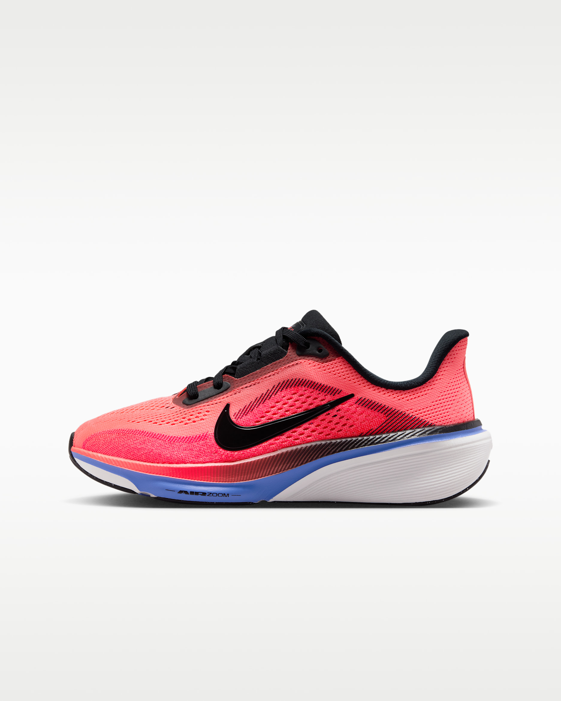 Nike Pegasus 42 Older Kids' Road-Running Shoes - Lava Glow/Flash Crimson/Sapphire/Black