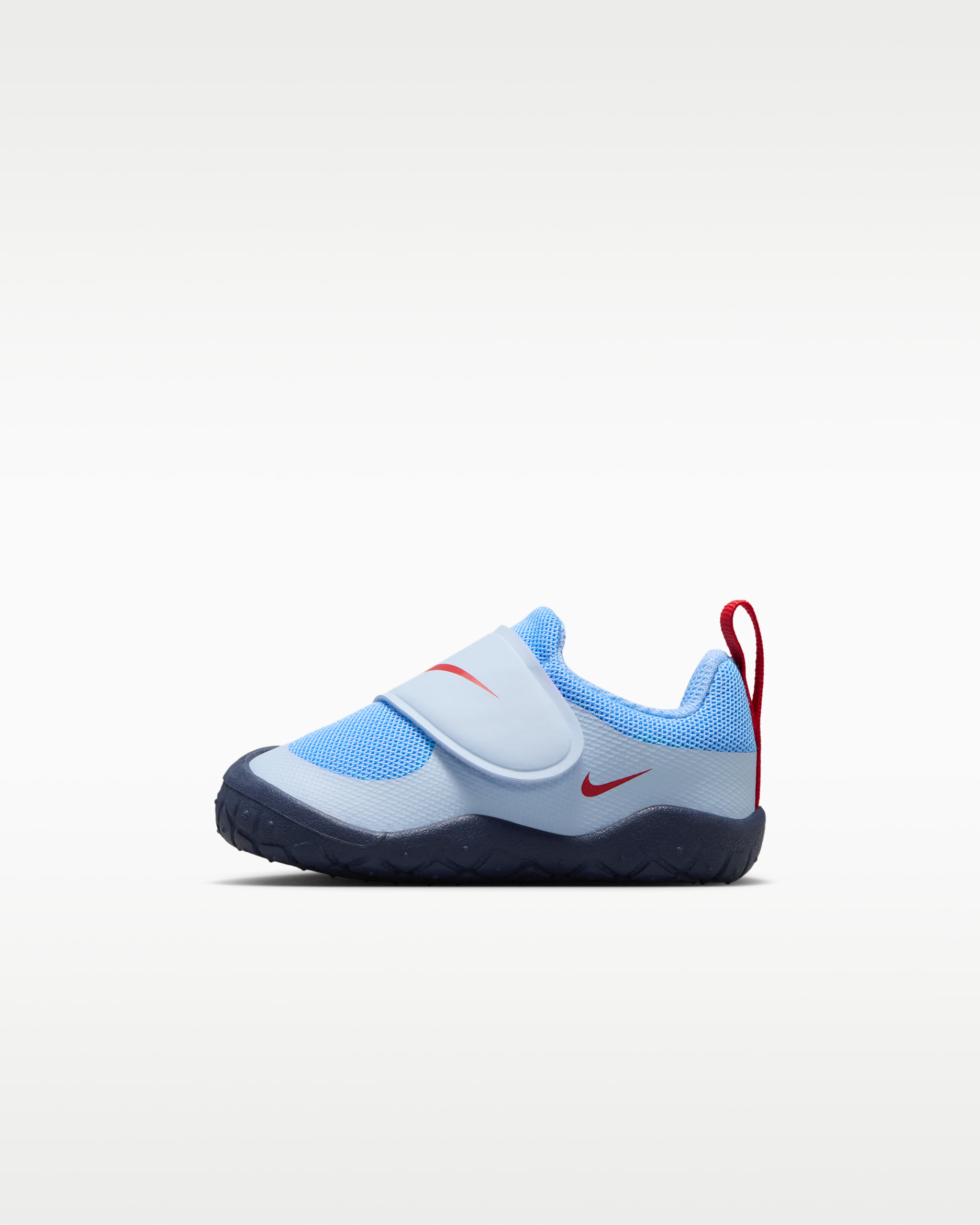 Nike Swoosh 1 Essential Baby/Toddler Shoes - Hydrogen Blue/Football Blue/Midnight Navy/University Red