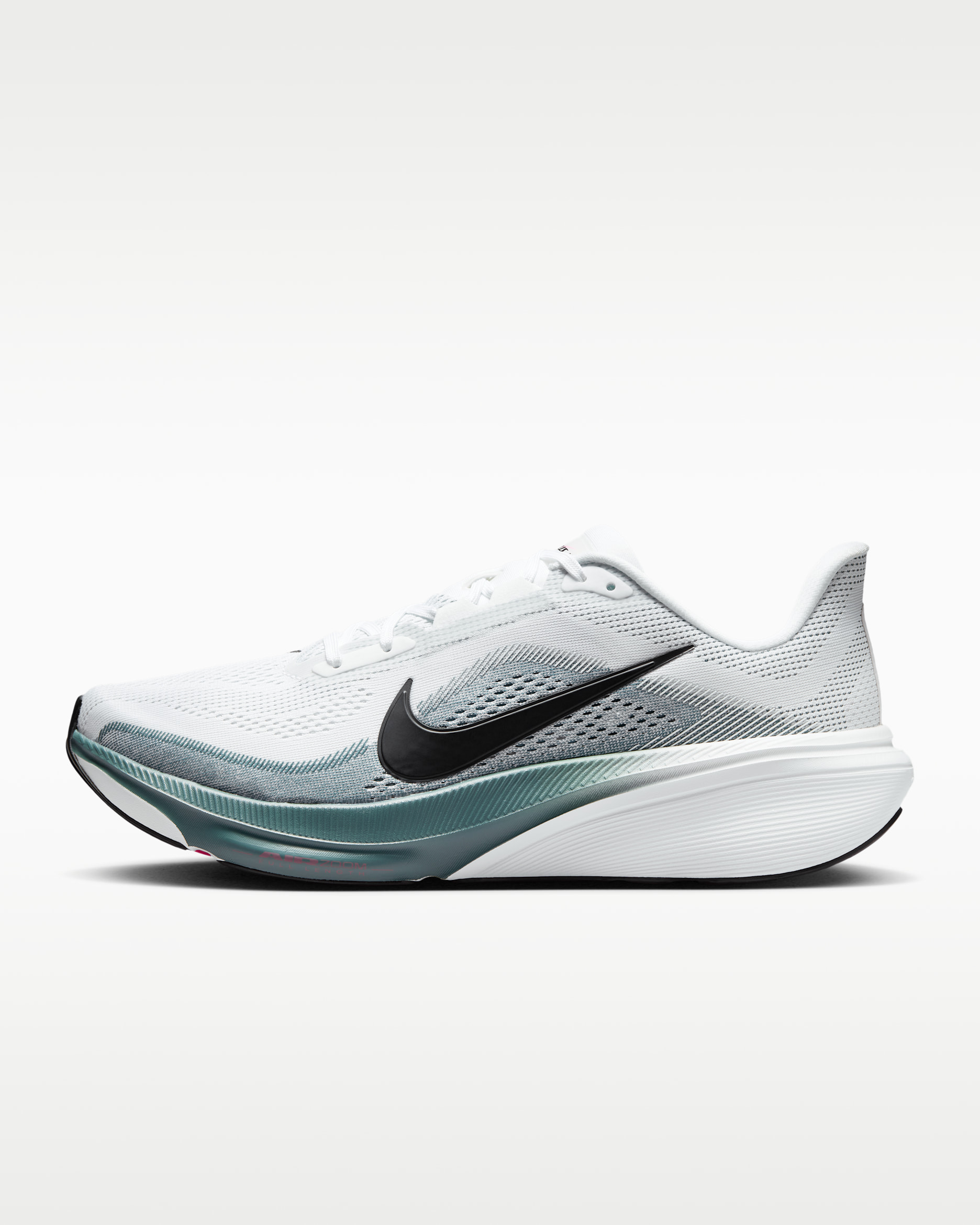 Nike Pegasus 42 Men's Road-Running Shoes - White/Mineral Slate/Hyper Pink/Black