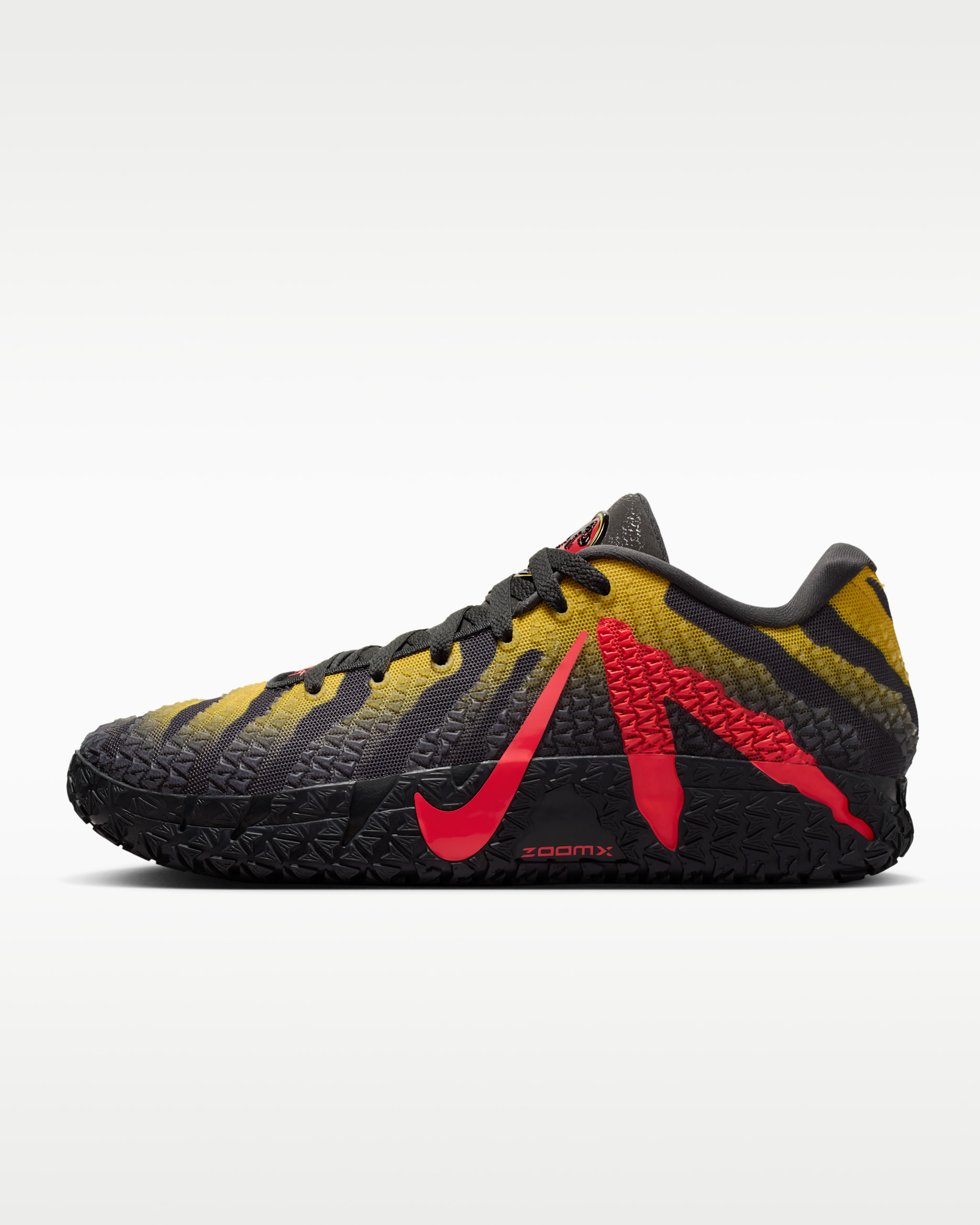 Ja 3 'Raptor' EP Basketball Shoes - Anthracite/Yellow Ochre/Bright Crimson